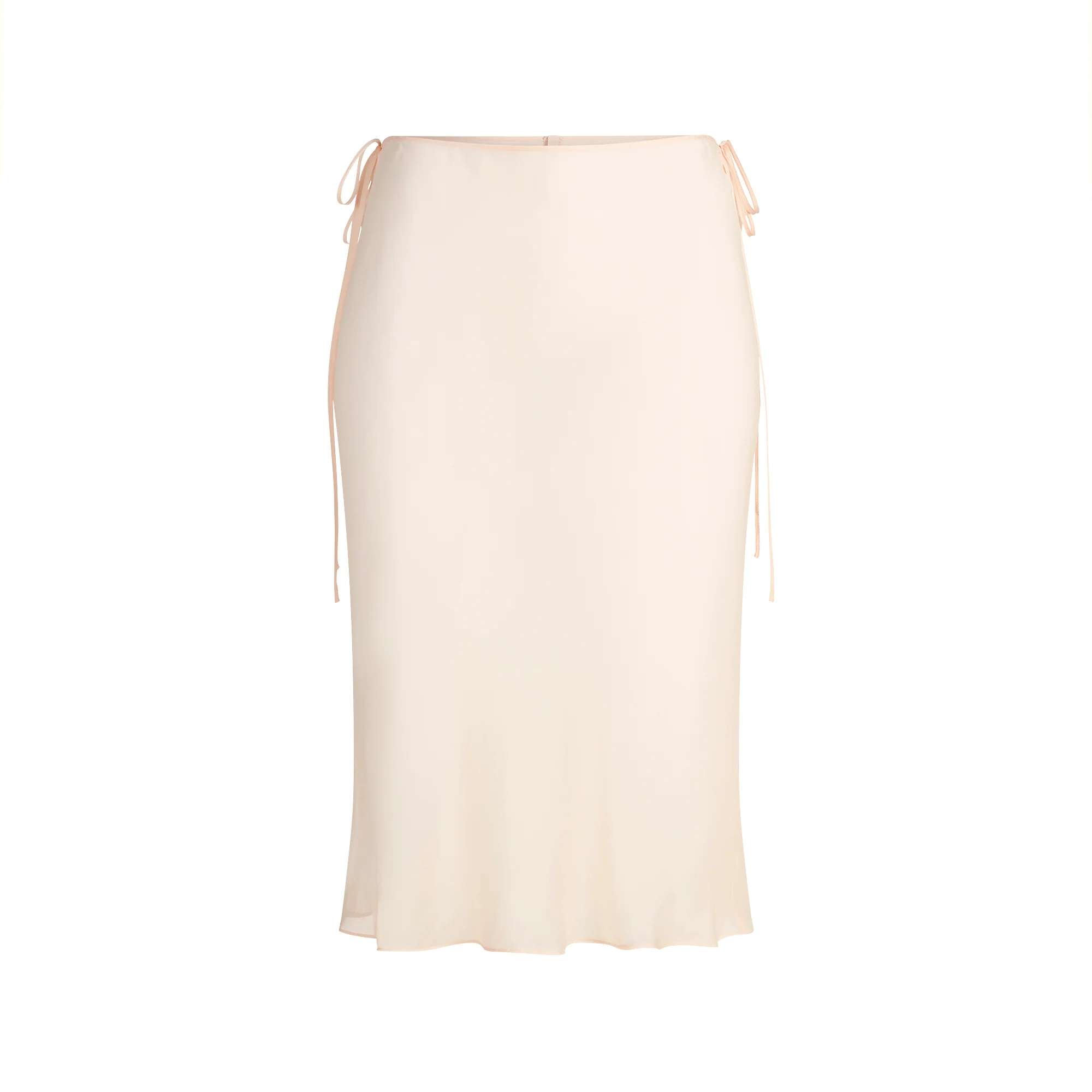 SKIMS ROMANCE TIE SIDE MIDI SKIRT | PRIMROSE