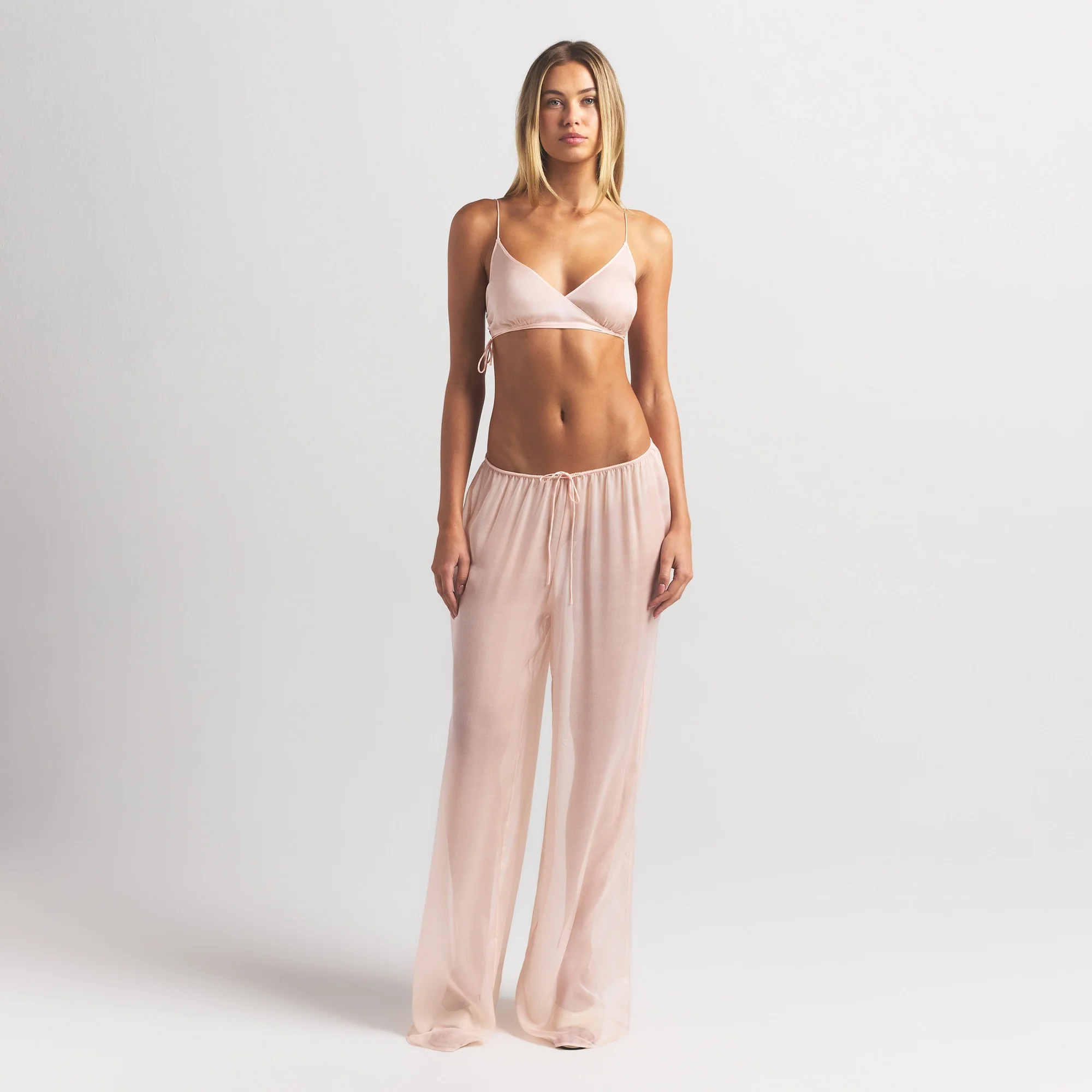 SKIMS ROMANCE WIDE LEG PANT | PRIMROSE - Image 4
