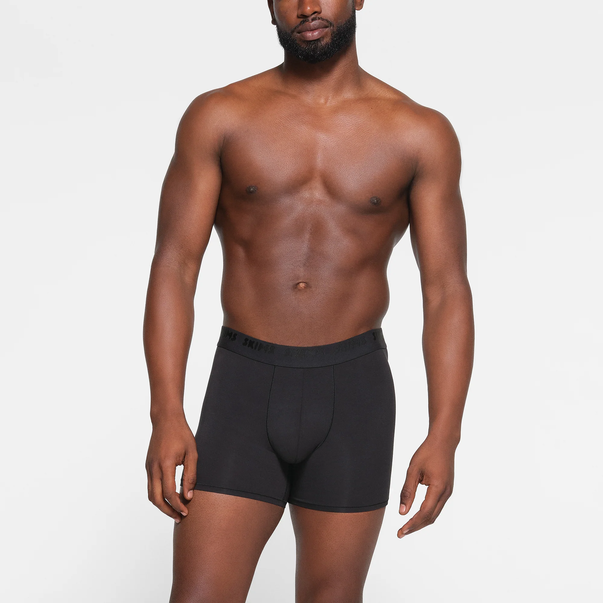 SKIMS STRETCH MENS 3" BOXER BRIEF 3-PACK | GUNMETAL MULTI - Image 6