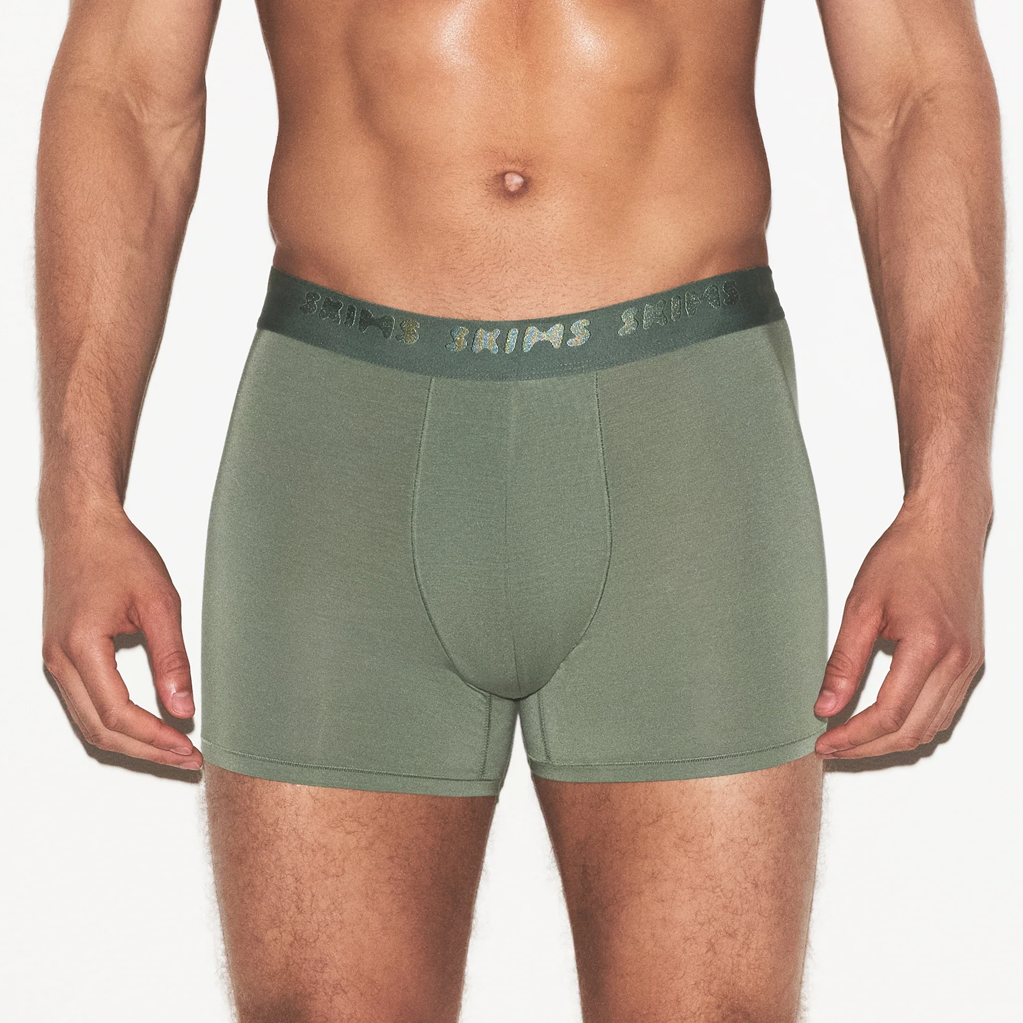 SKIMS STRETCH MENS 3" BOXER BRIEF 3-PACK | LAUREL MULTI - Image 6