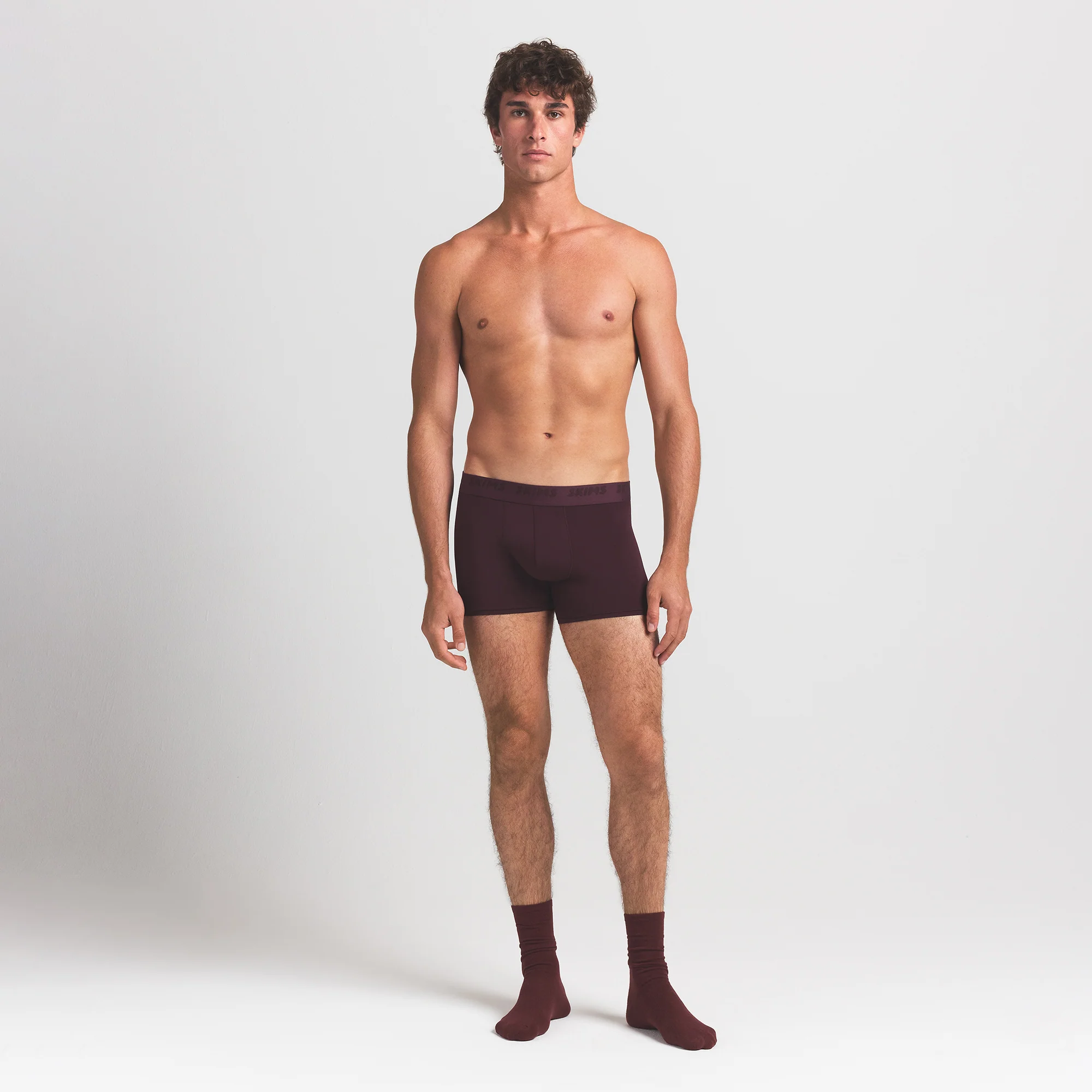 SKIMS STRETCH MENS 3" BOXER BRIEF 3-PACK | RAVEN MULTI - Image 5
