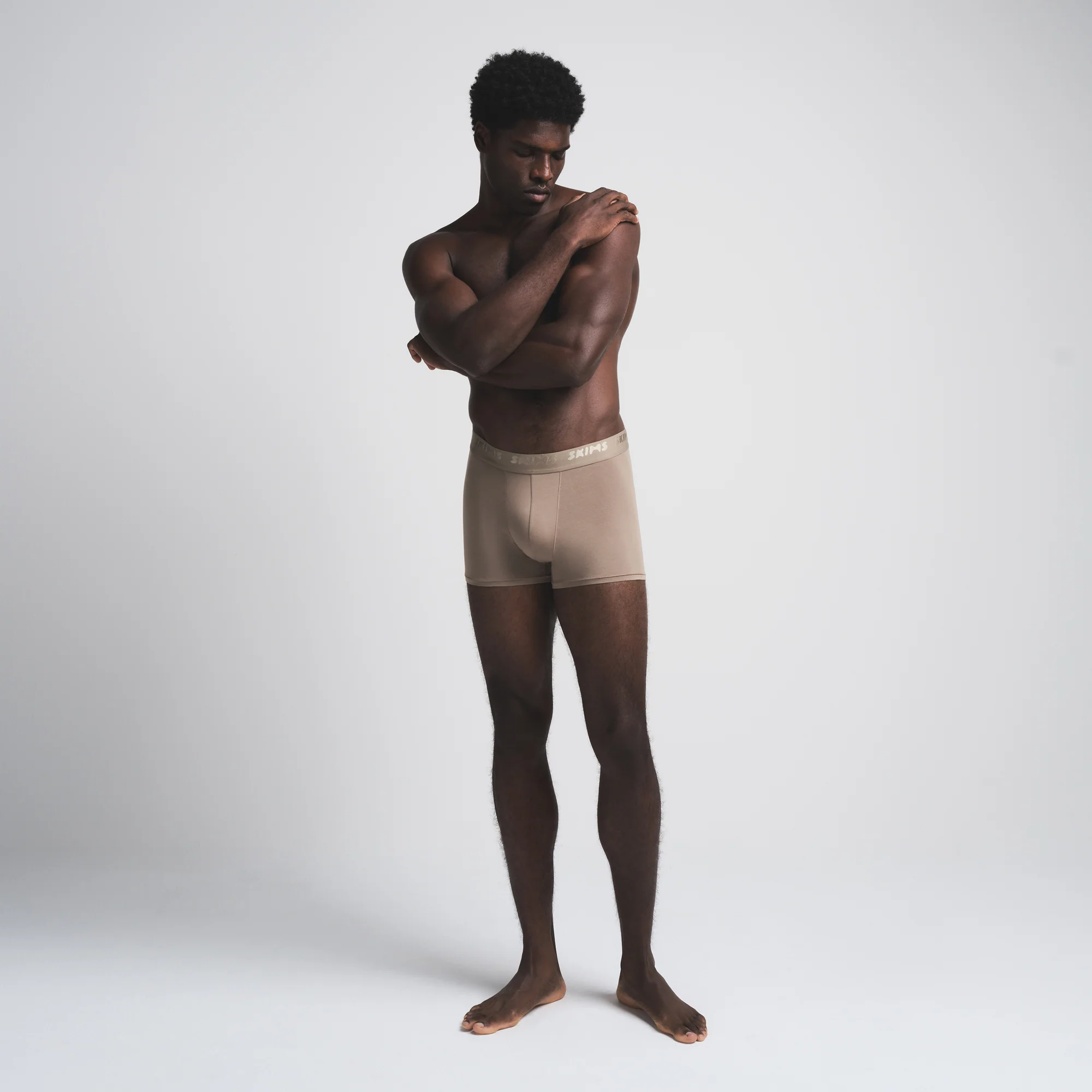 SKIMS STRETCH MENS 3" BOXER BRIEF 5-PACK | COCOA MULTI - Image 3