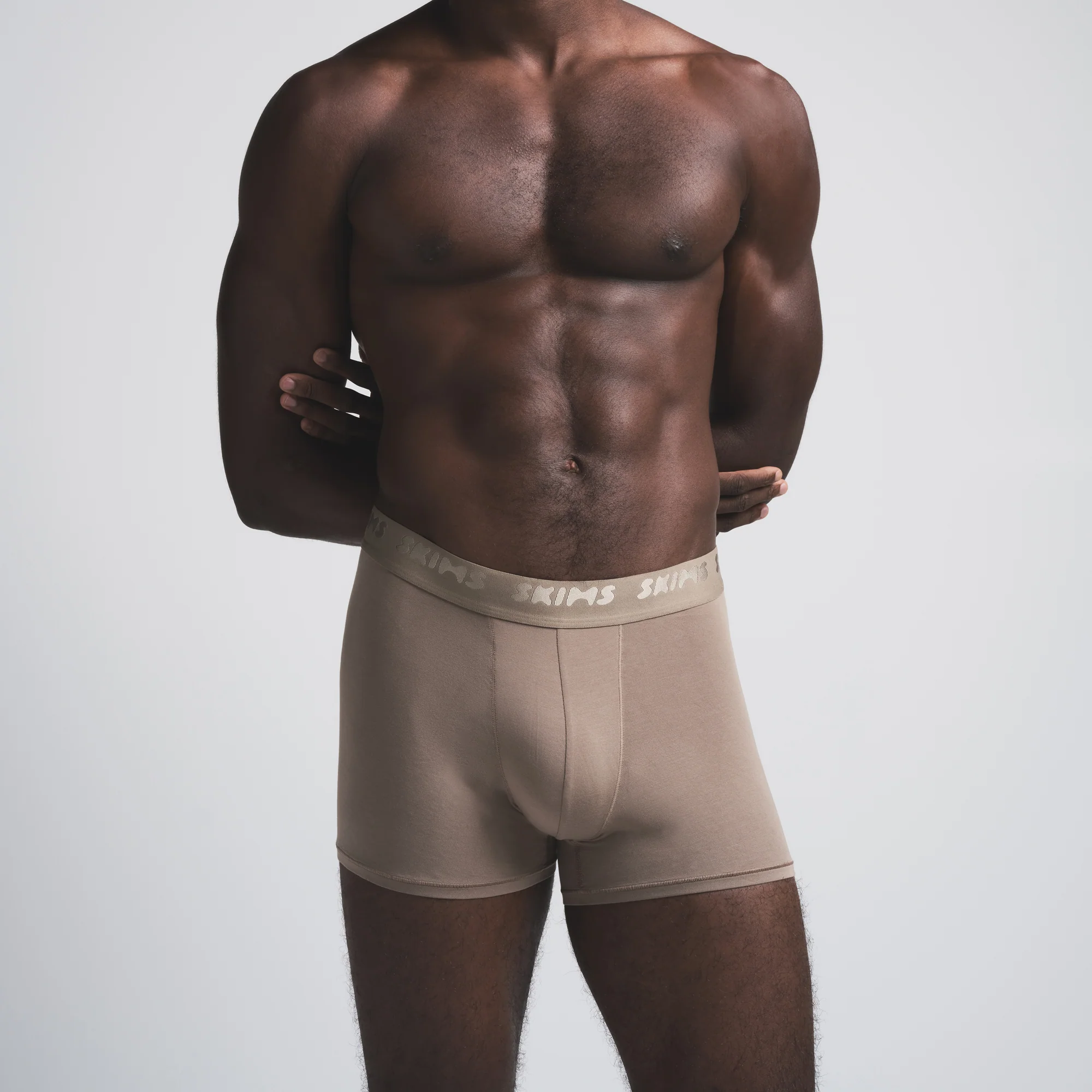 SKIMS STRETCH MENS 3" BOXER BRIEF 5-PACK | COCOA MULTI - Image 5