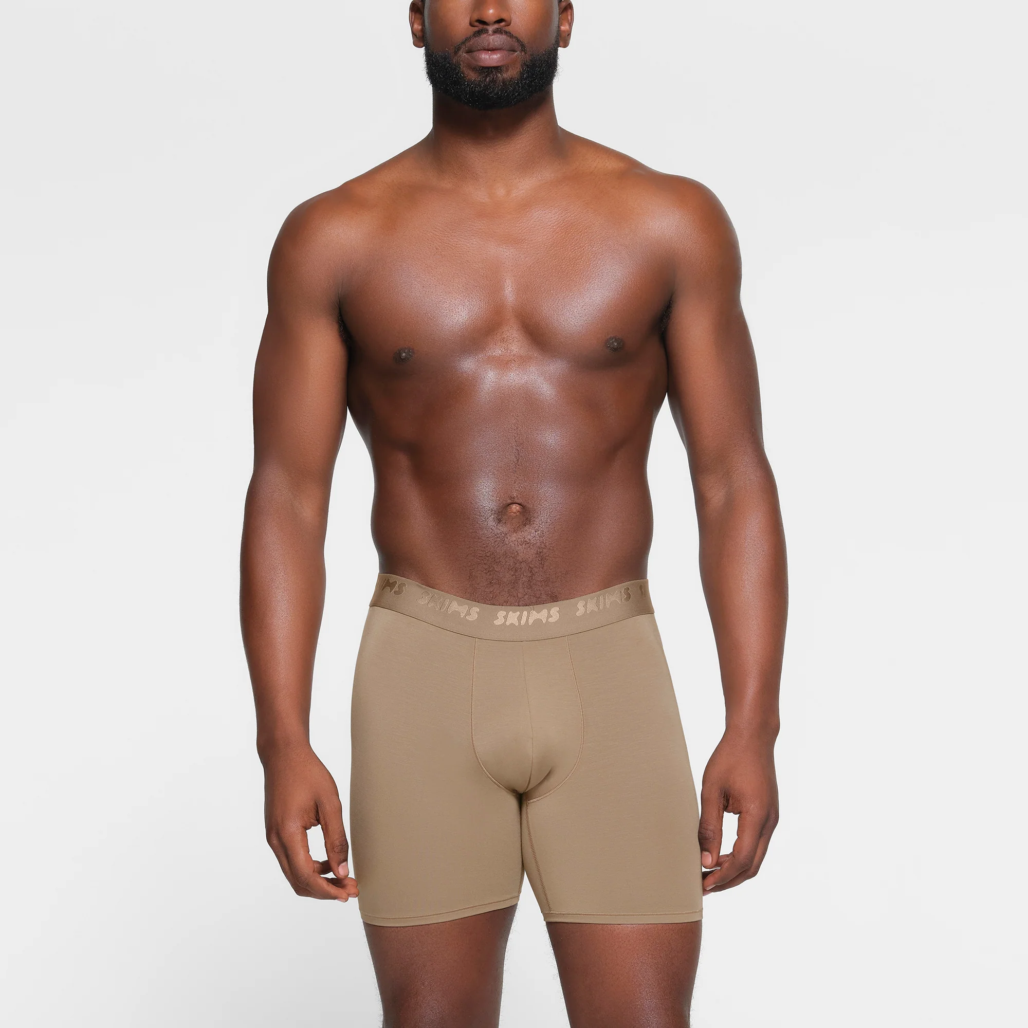 SKIMS STRETCH MENS 5" BOXER BRIEF 3-PACK | DESERT MULTI - Image 2