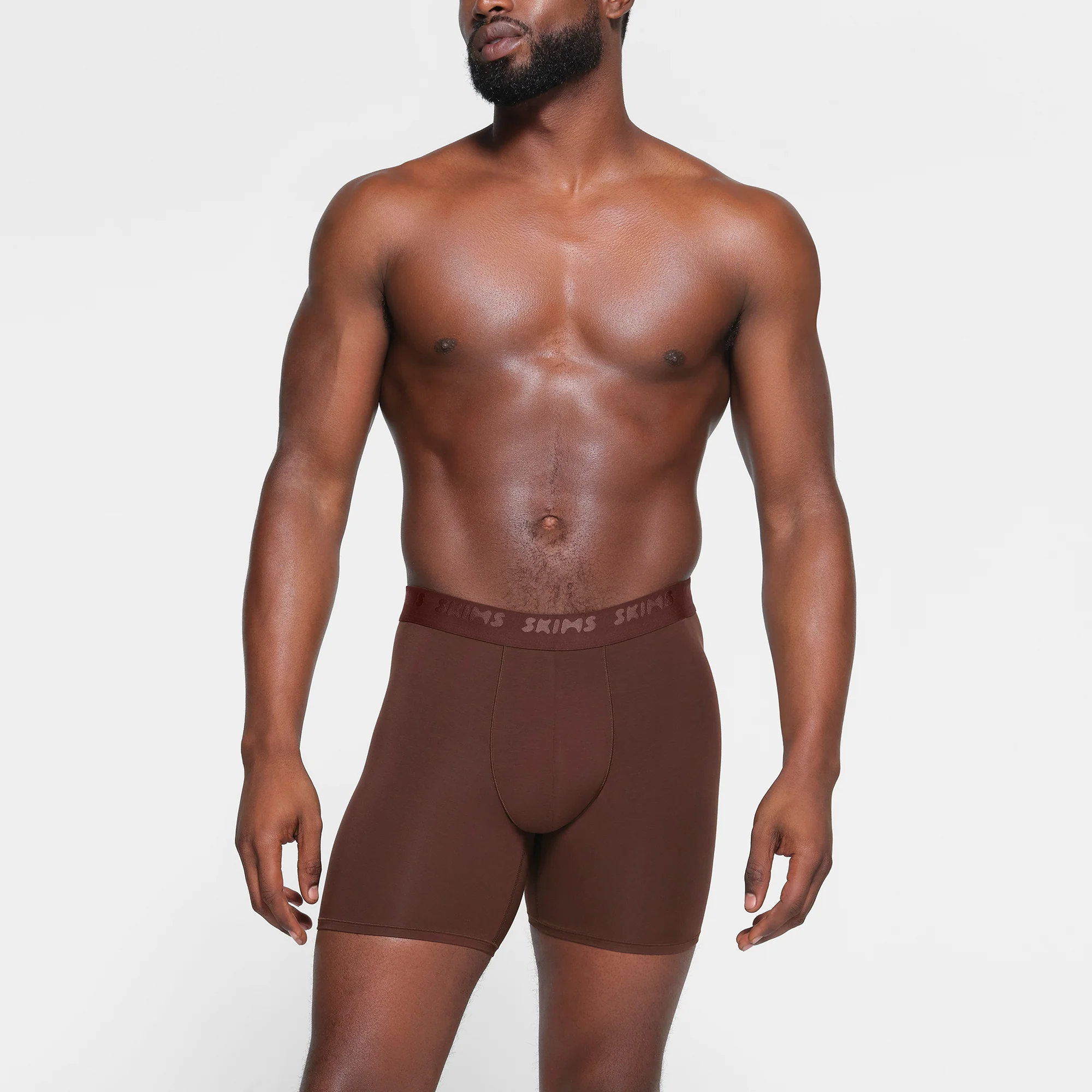 SKIMS STRETCH MENS 5" BOXER BRIEF 3-PACK | DESERT MULTI - Image 6