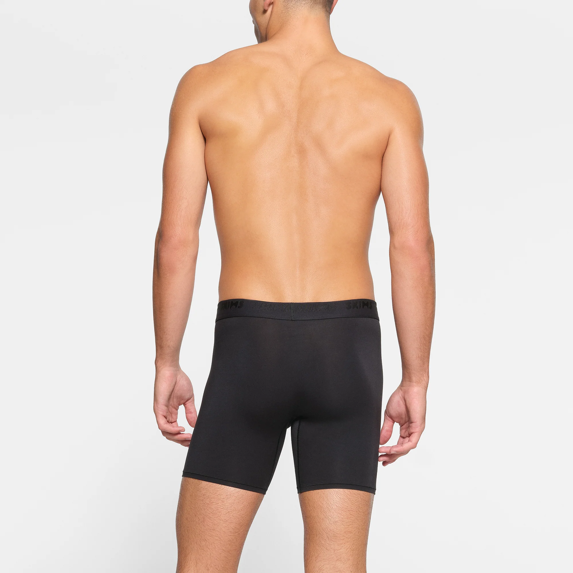 SKIMS STRETCH MENS 5" BOXER BRIEF 3-PACK | OBSIDIAN - Image 4
