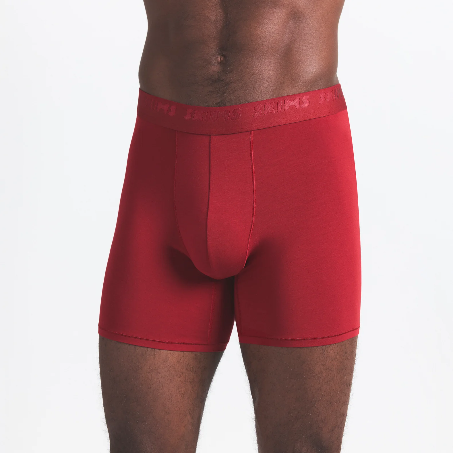 SKIMS STRETCH MENS 5" BOXER BRIEF 3-PACK | WOOD MULTI - Image 3
