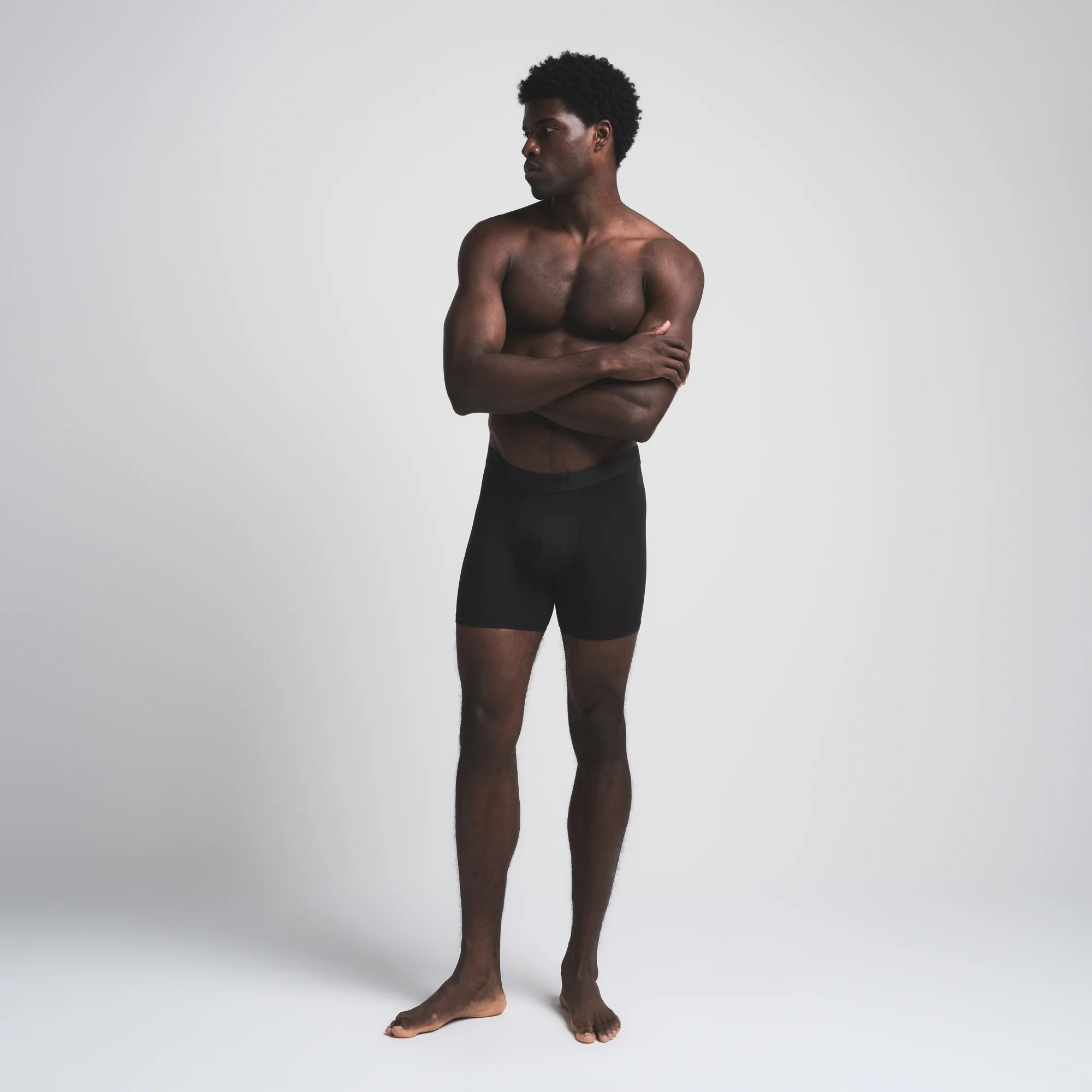 SKIMS STRETCH MENS 5" BOXER BRIEF 5-PACK | OBSIDIAN - Image 2