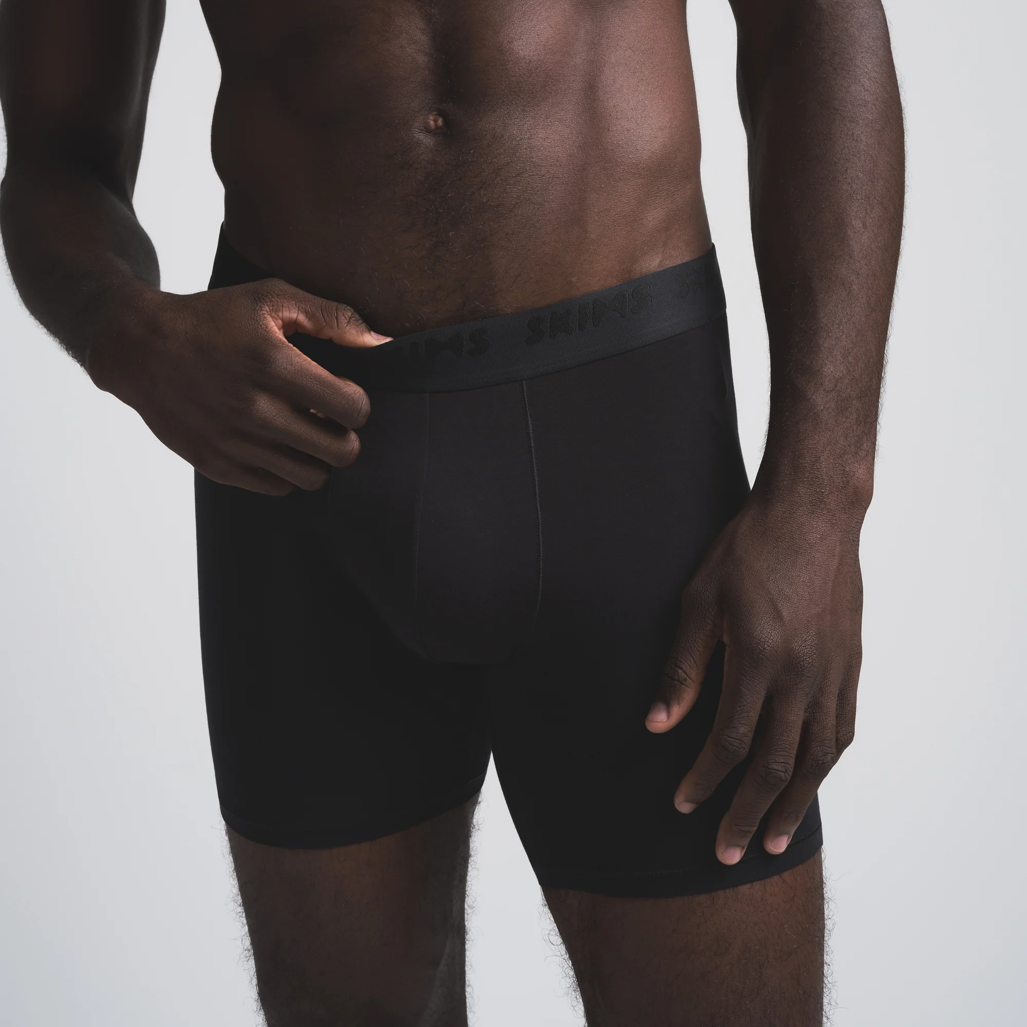 SKIMS STRETCH MENS 5" BOXER BRIEF 5-PACK | OBSIDIAN - Image 3