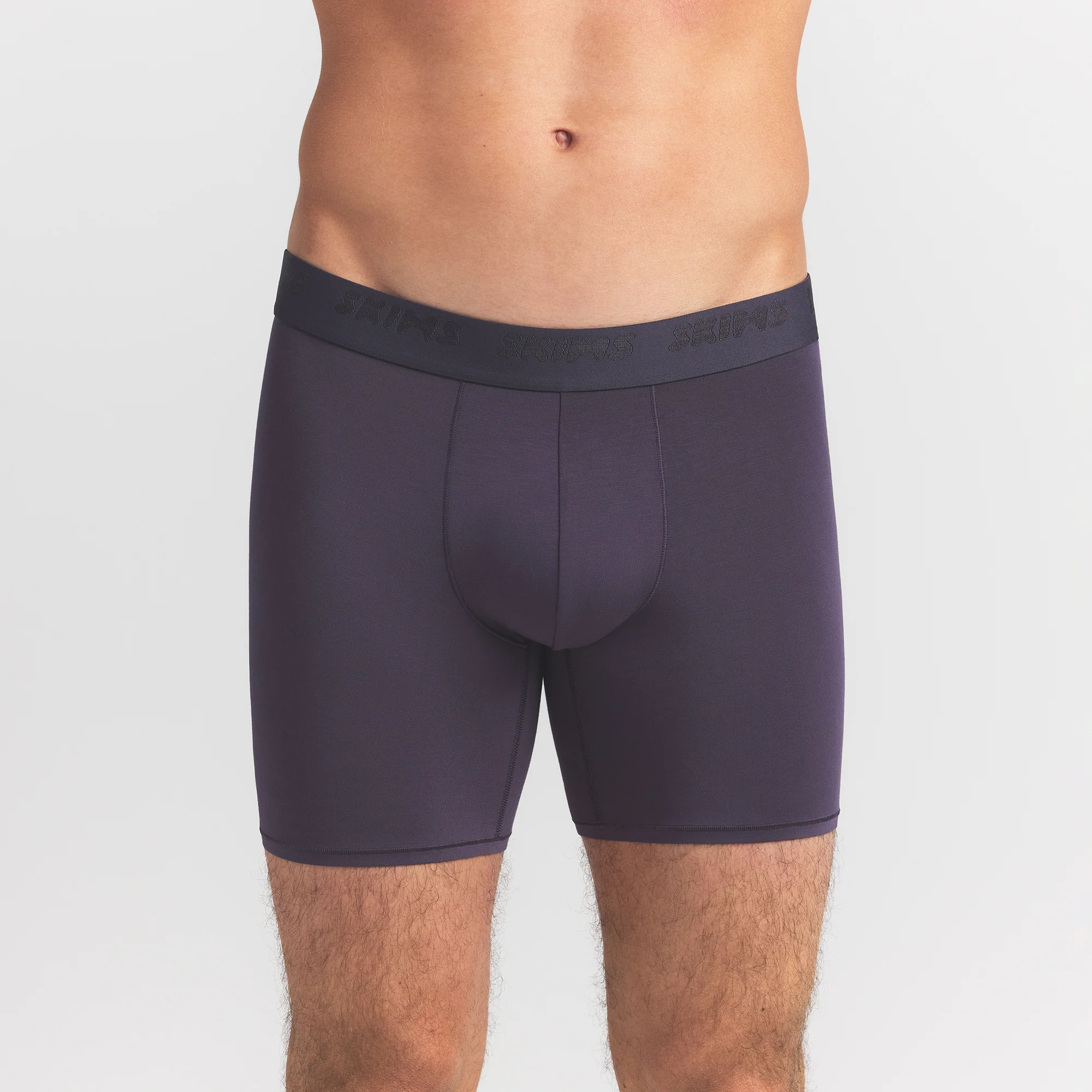 SKIMS STRETCH MENS 5" BOXER BRIEF 5-PACK | RAVEN CURRANT MULTI - Image 4