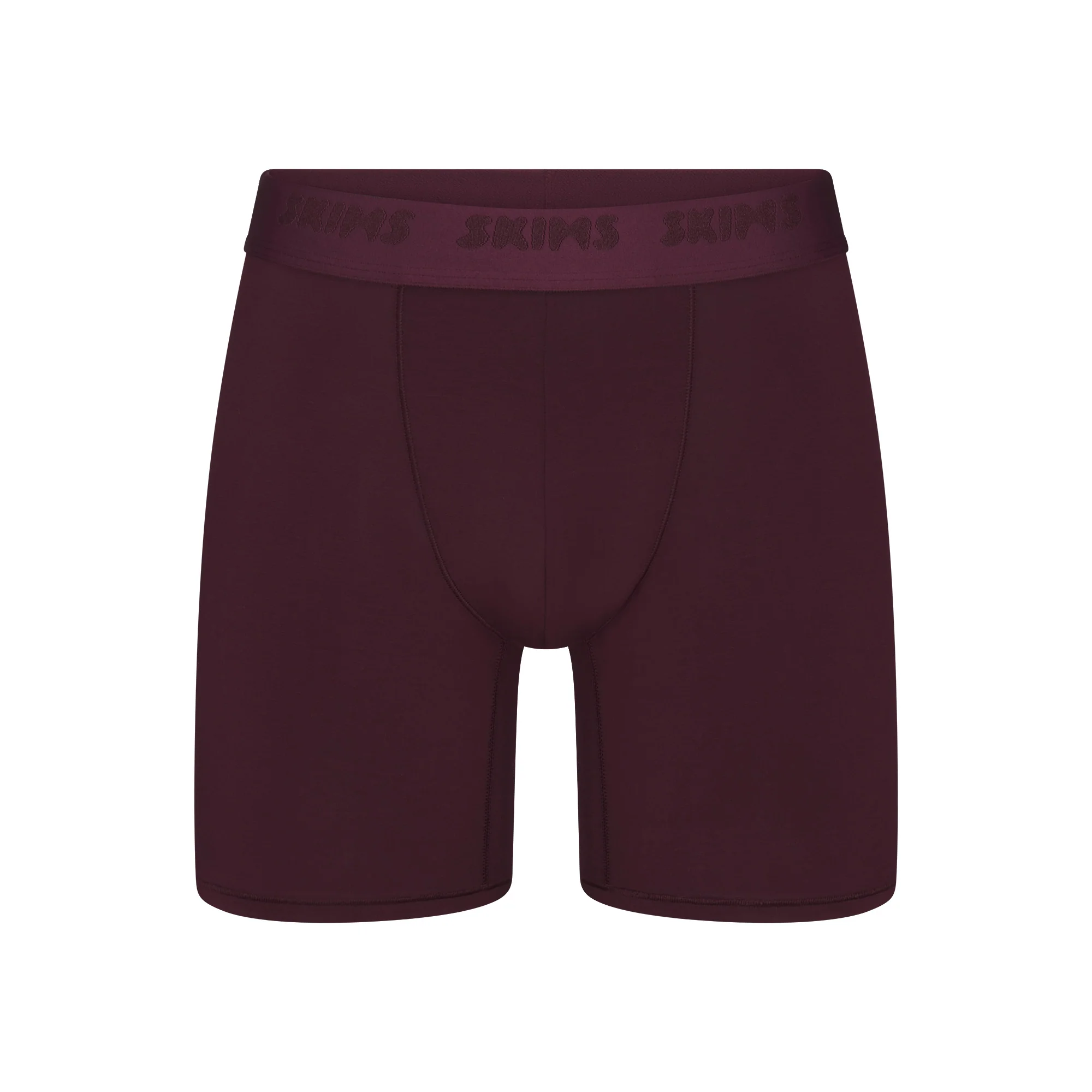 SKIMS STRETCH MENS 5" BOXER BRIEF | CURRANT