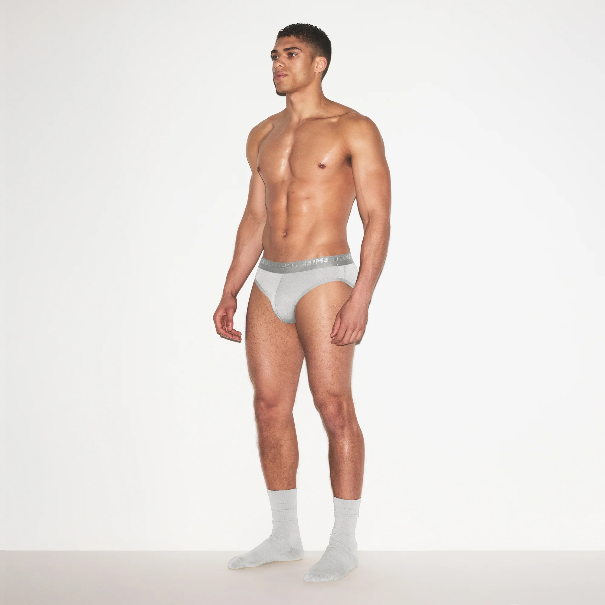SKIMS STRETCH MENS BRIEF 3-PACK | GUNMETAL MULTI - Image 14