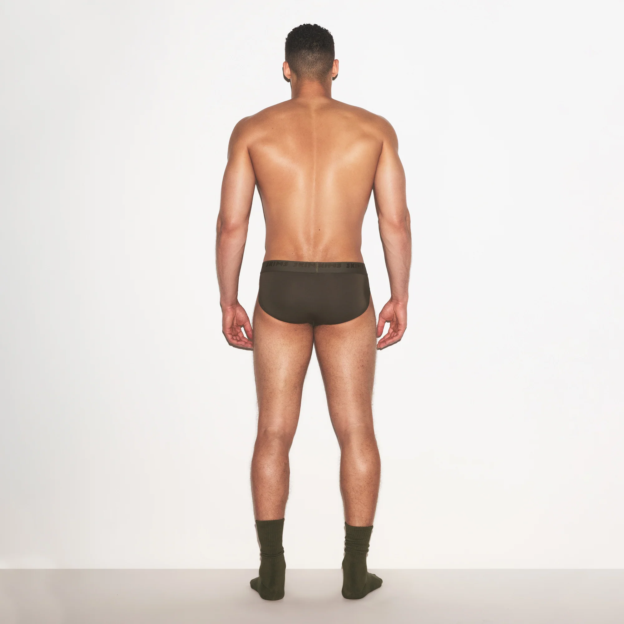 SKIMS STRETCH MENS BRIEF 3-PACK | LAUREL MULTI - Image 5