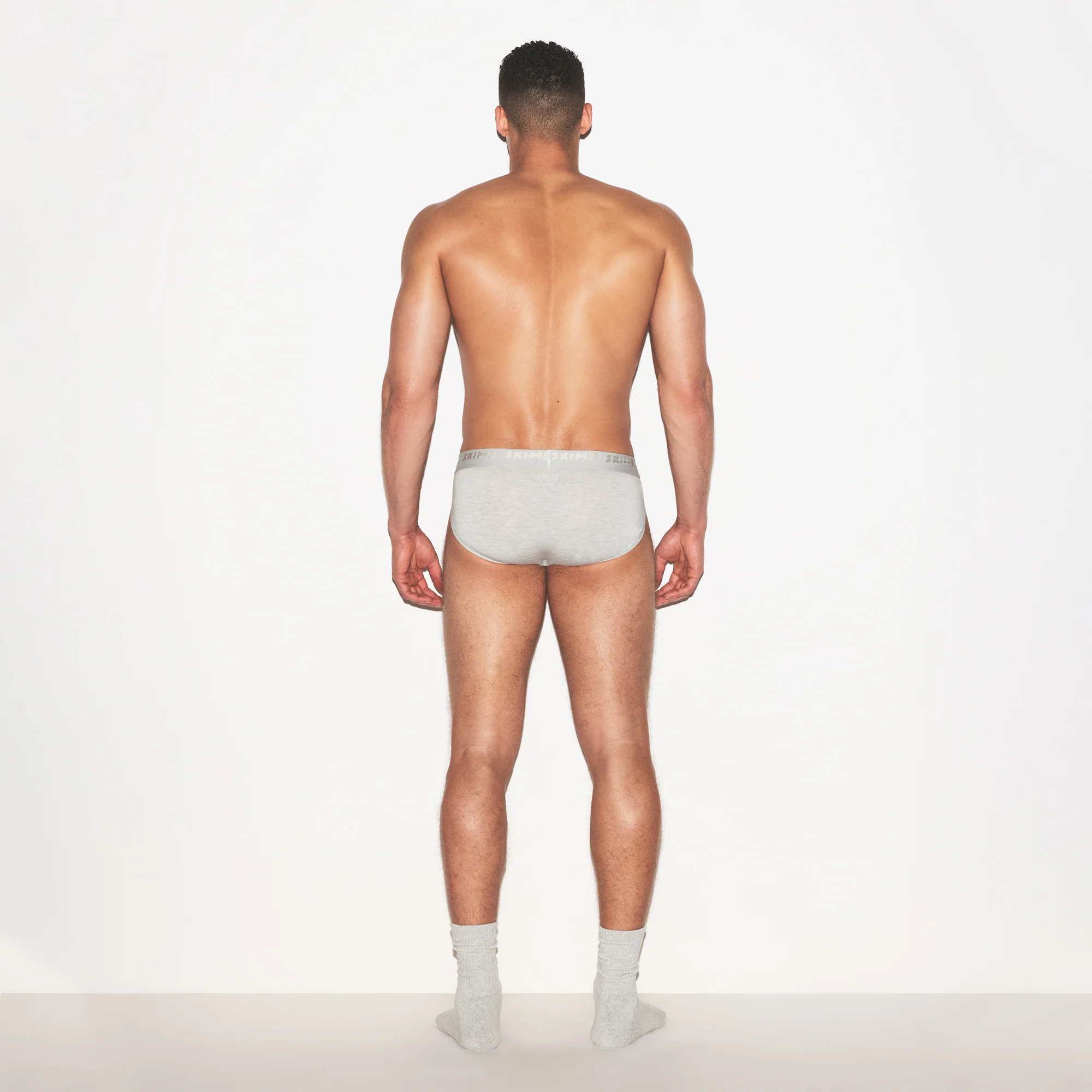 SKIMS STRETCH MENS BRIEF 3-PACK | LAUREL MULTI - Image 8