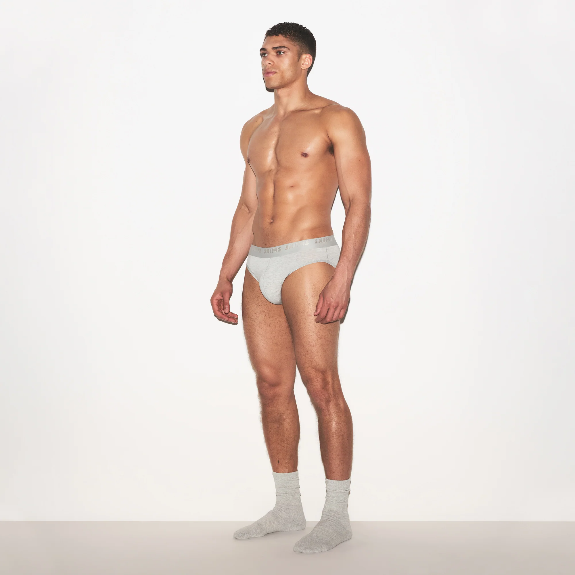 SKIMS STRETCH MENS BRIEF 3-PACK | LAUREL MULTI - Image 9