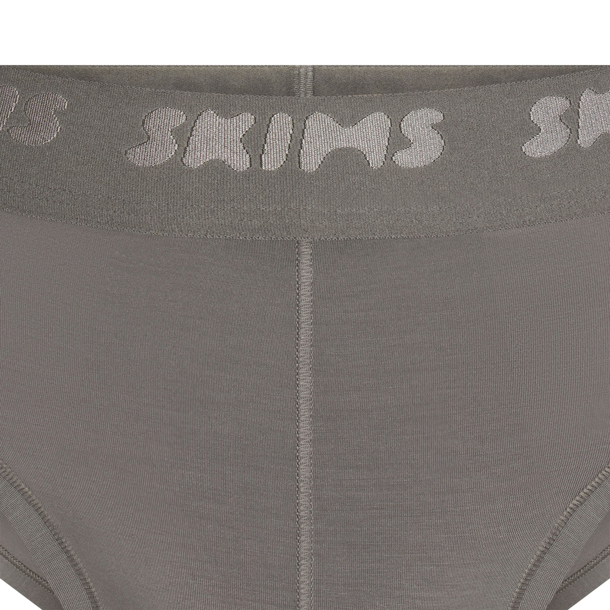 SKIMS STRETCH MENS BRIEF | GUNMETAL - Image 6