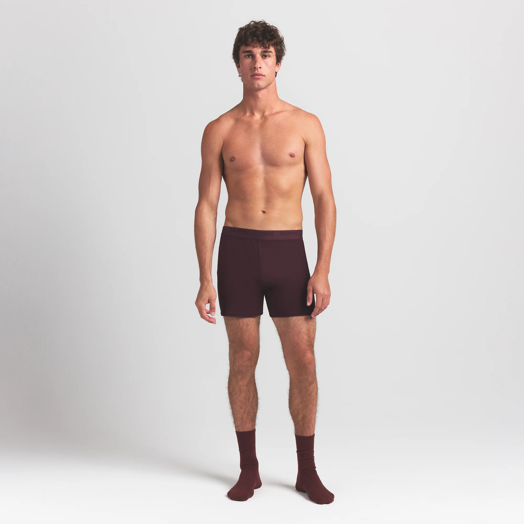 SKIMS STRETCH MENS KNIT BOXER 3-PACK | RAVEN MULTI - Image 2