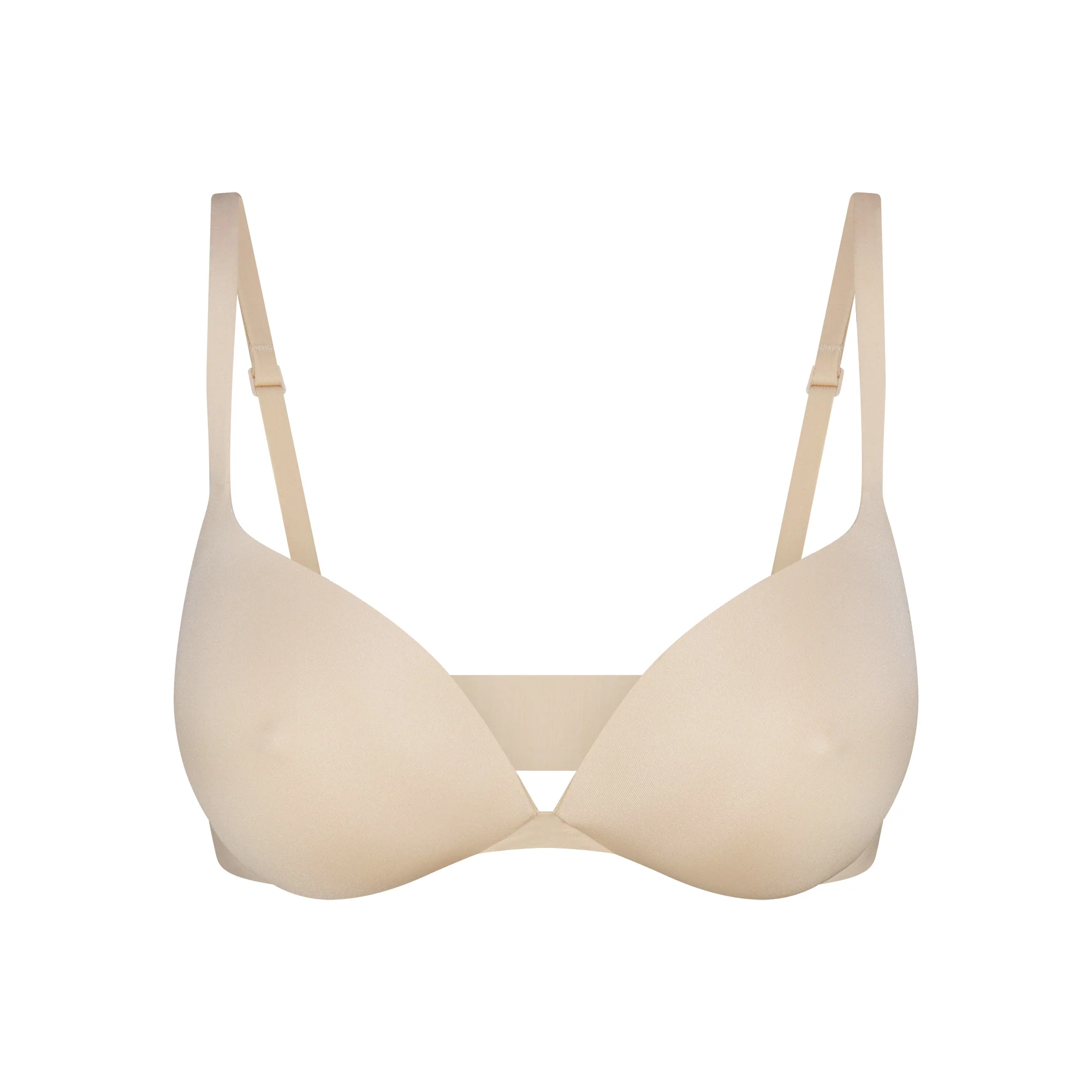 SKIMS ULTIMATE NIPPLE WIRELESS PUSH-UP BRA | SAND