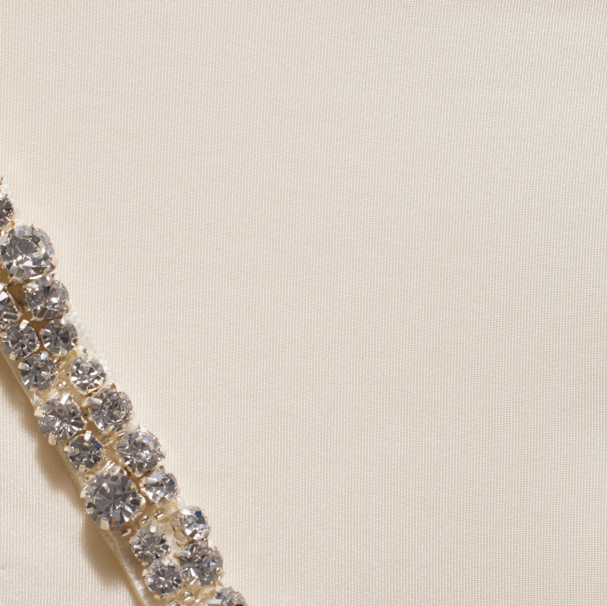SKIMS ULTIMATE RHINESTONE TEARDROP PUSH-UP BRA | ECRU - Image 6