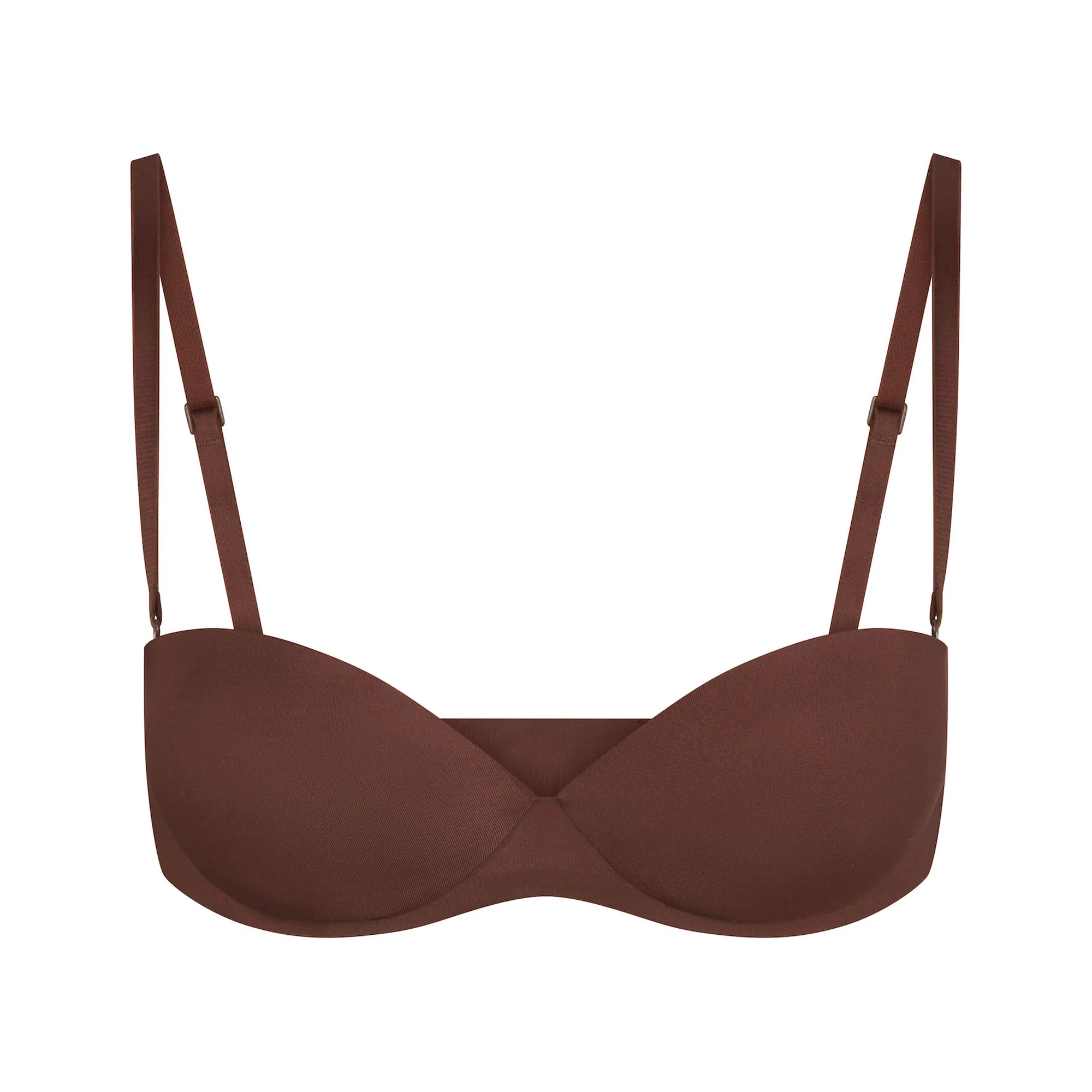 SKIMS ULTIMATE STRAPLESS PUSH-UP BRA | COCOA - Image 6