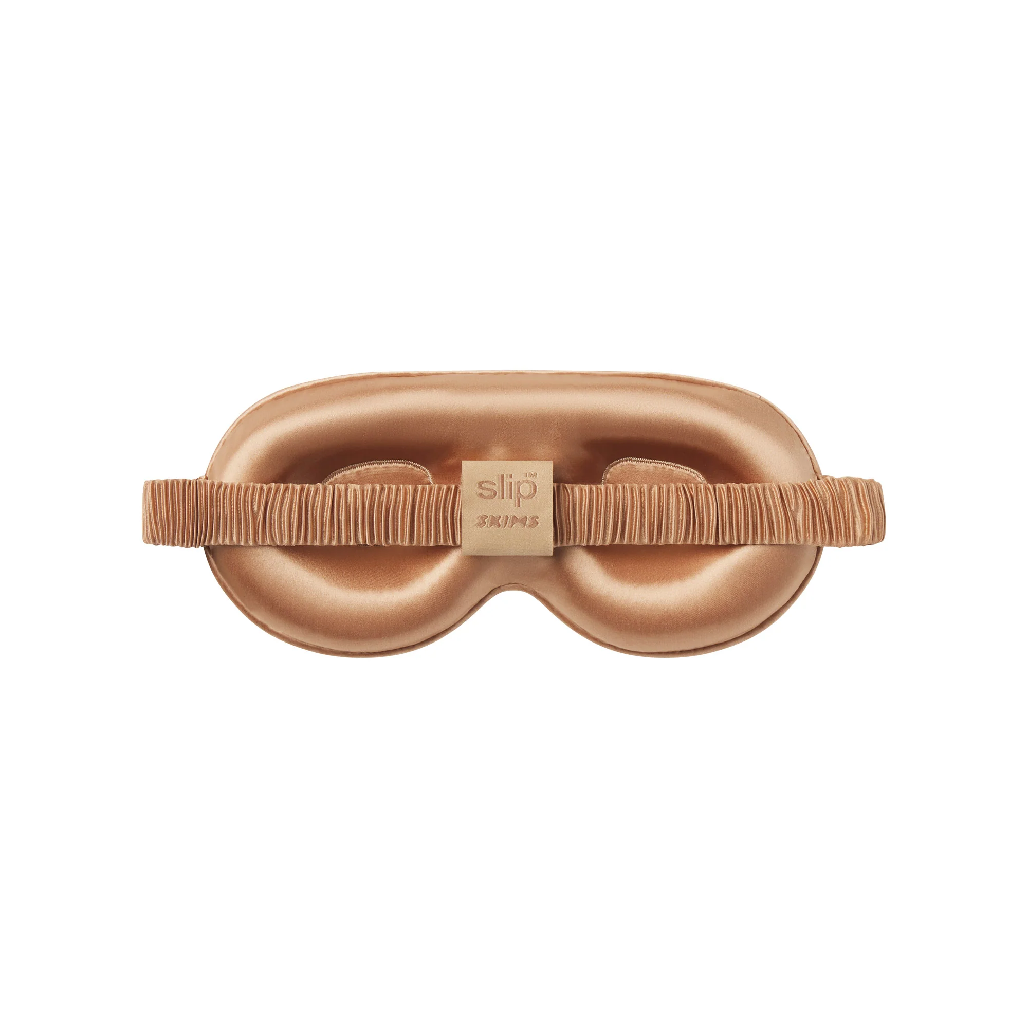 SLIP X SKIMS PURE SILK CONTOUR SLEEP MASK | CLAY - Image 3