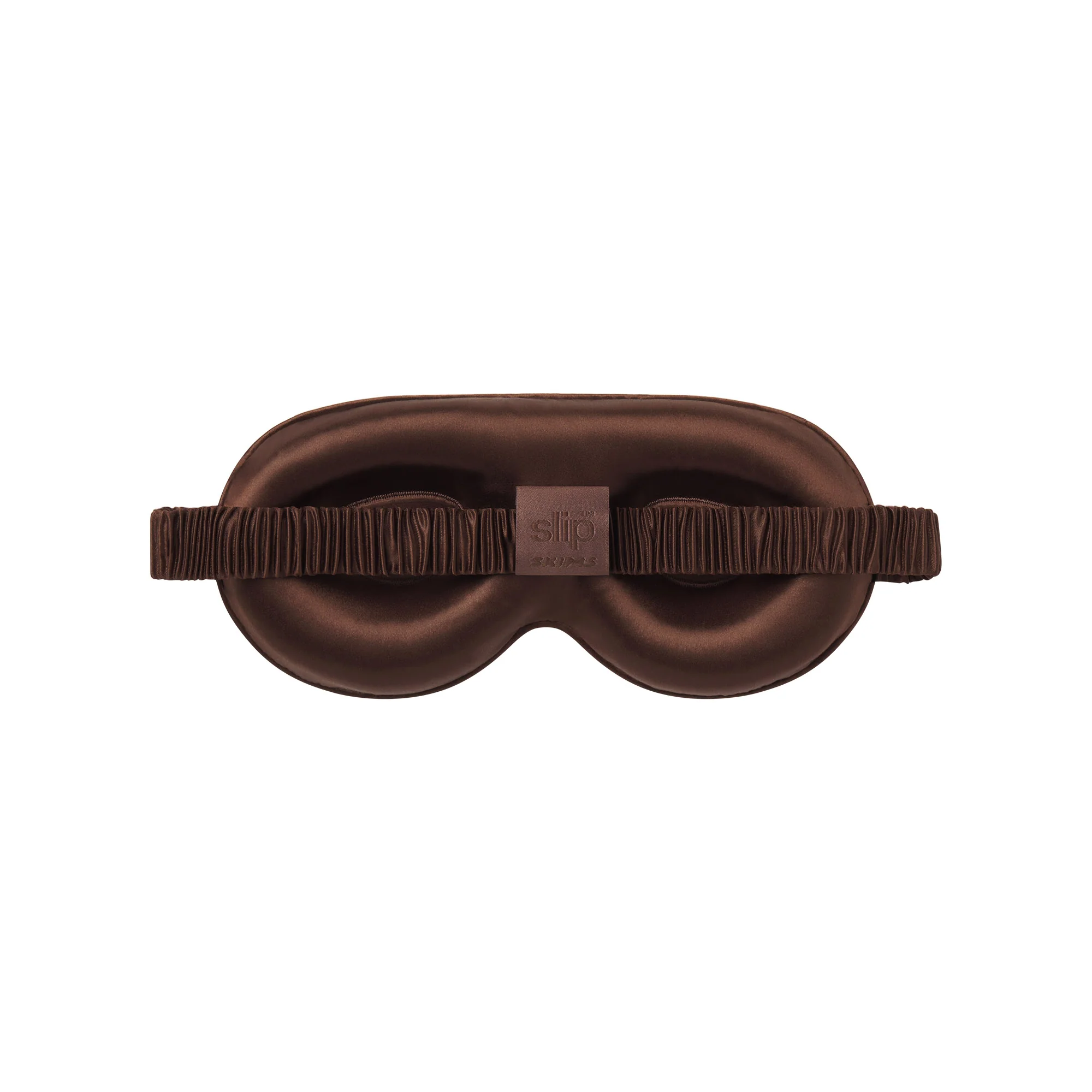 SLIP X SKIMS PURE SILK CONTOUR SLEEP MASK | COCOA - Image 3