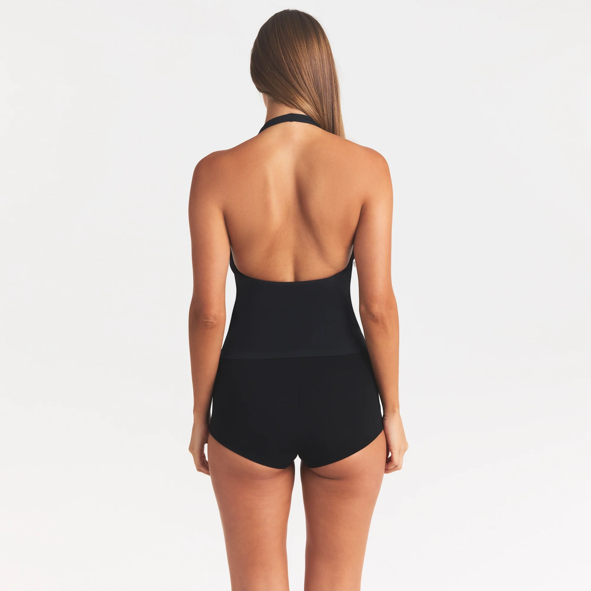 SMOOTH LAYERS HALTER TOP | OBSIDIAN - Image 5