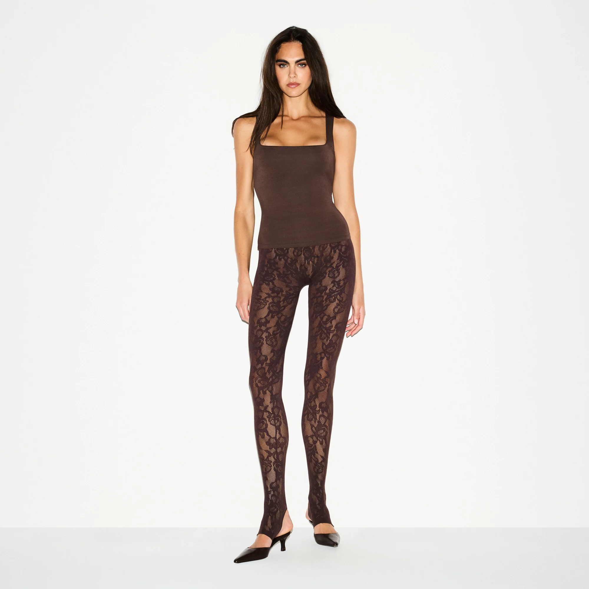 SMOOTH LAYERS SQUARE NECK TANK | ESPRESSO - Image 5