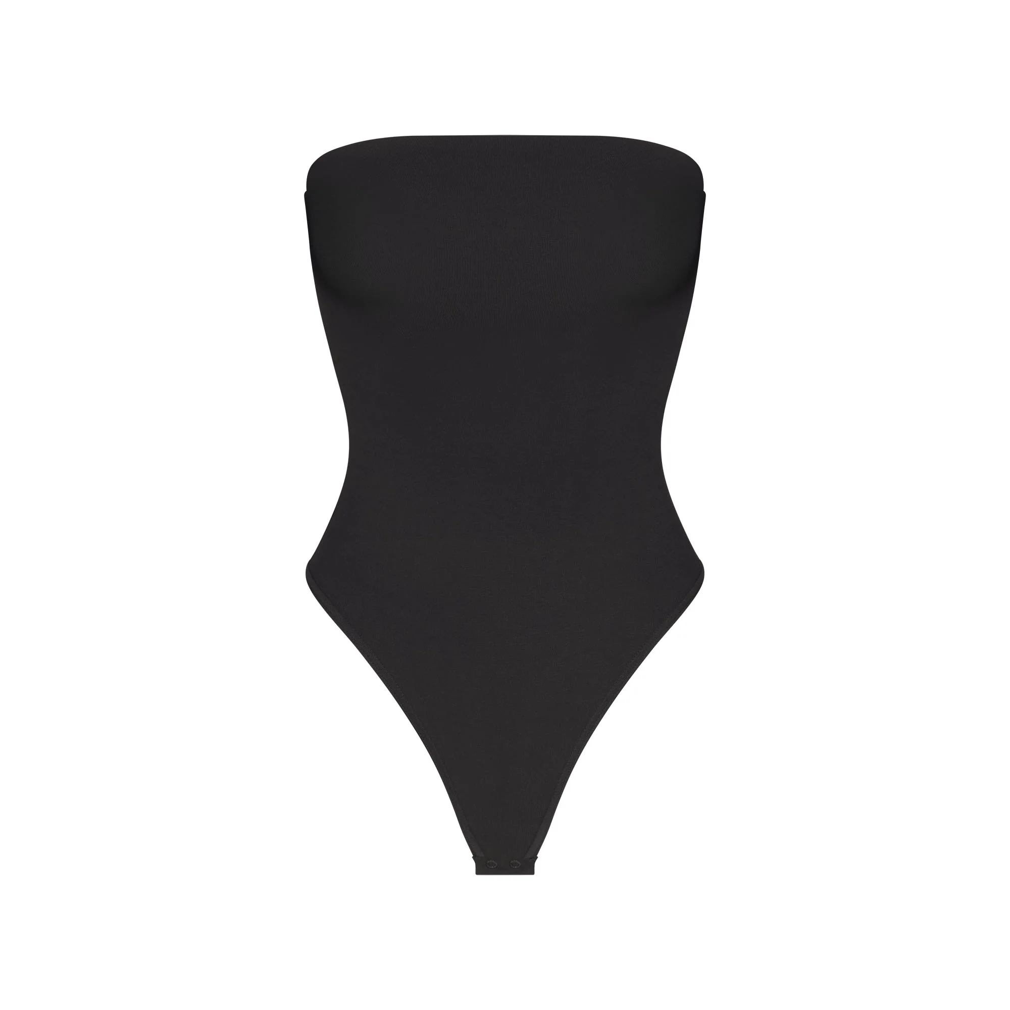 SMOOTH LAYERS STRAPLESS BODYSUIT | OBSIDIAN