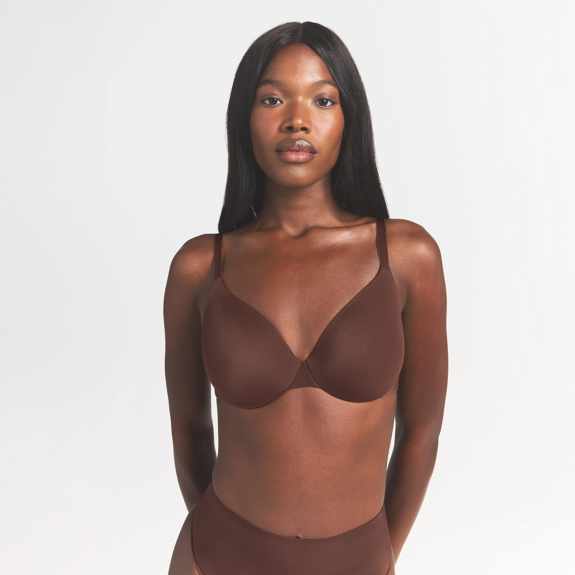 SMOOTHING INTIMATES FULL COVERAGE BRA | COCOA - Image 3
