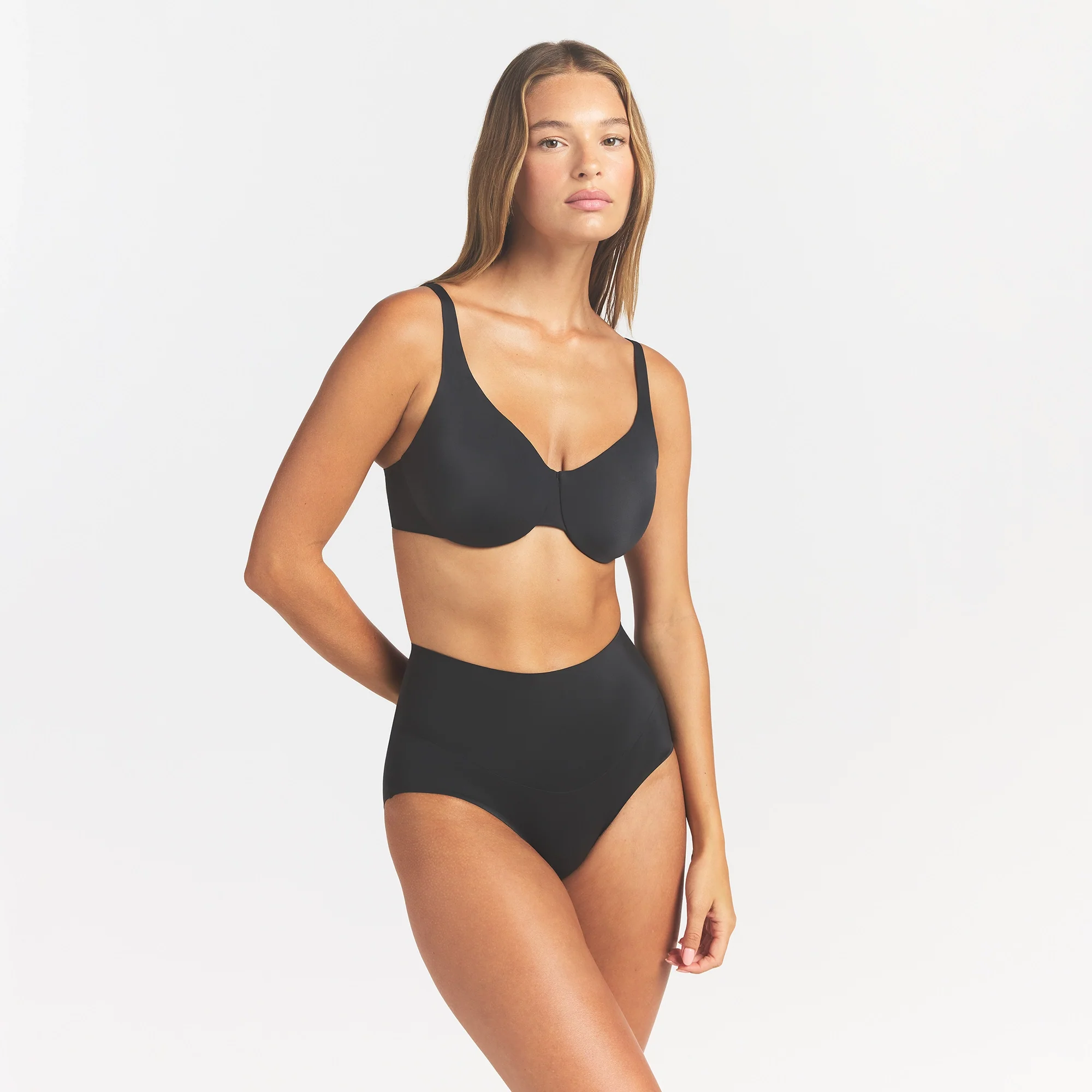 SMOOTHING INTIMATES HIGH-WAISTED BRIEF | ONYX - Image 3