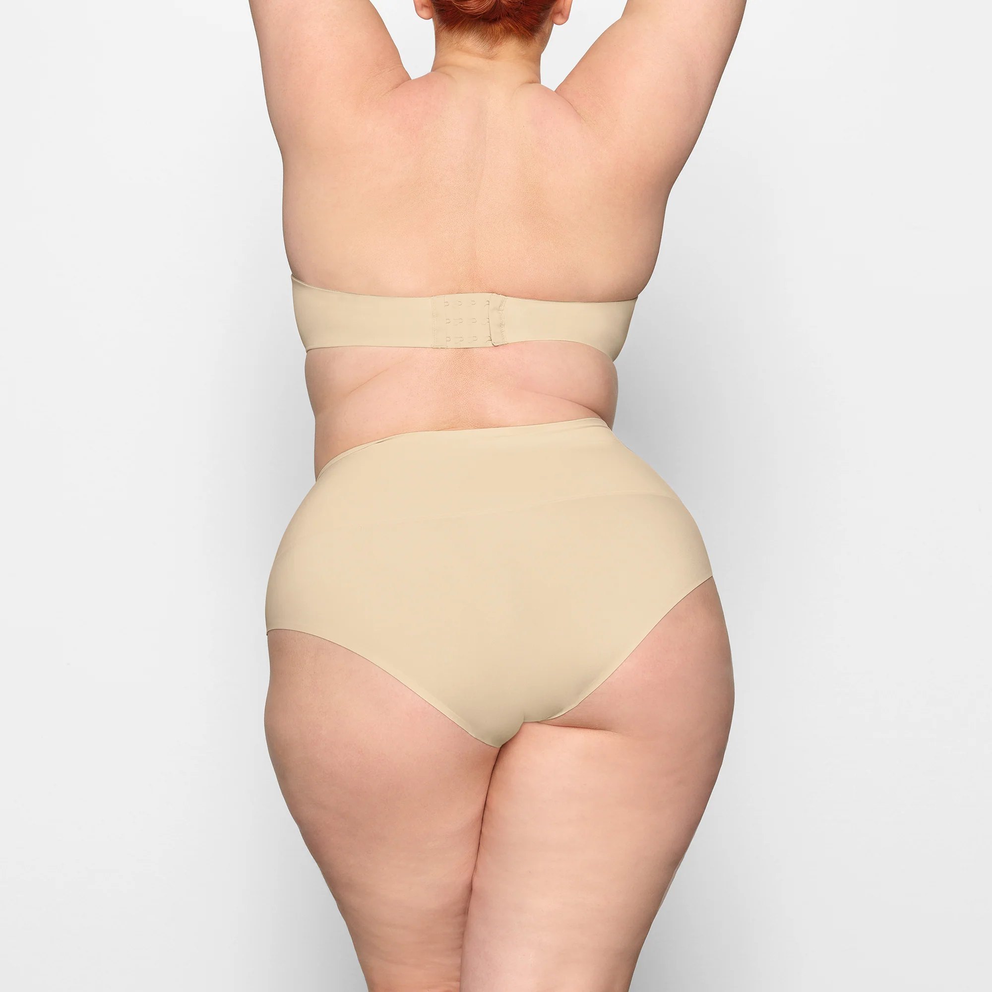 SMOOTHING INTIMATES HIGH-WAISTED BRIEF | SAND - Image 4
