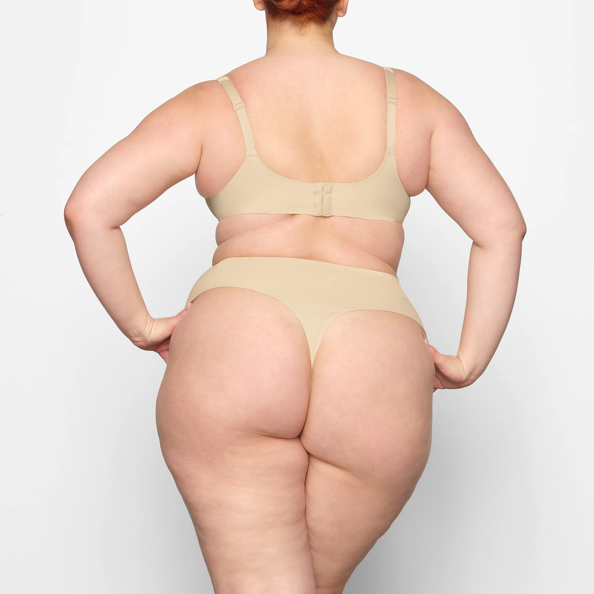 SMOOTHING INTIMATES HIGH-WAISTED THONG | SAND - Image 4