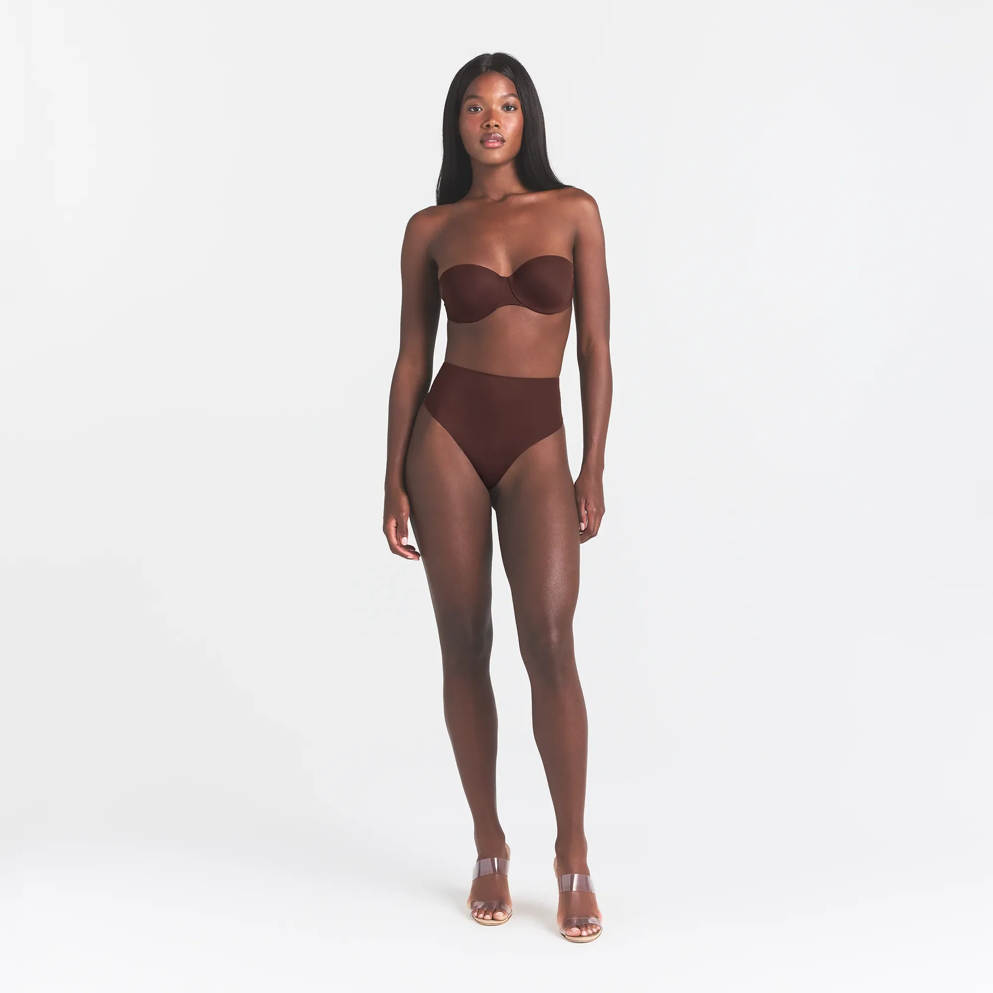 SMOOTHING INTIMATES STRAPLESS BRA | COCOA - Image 2