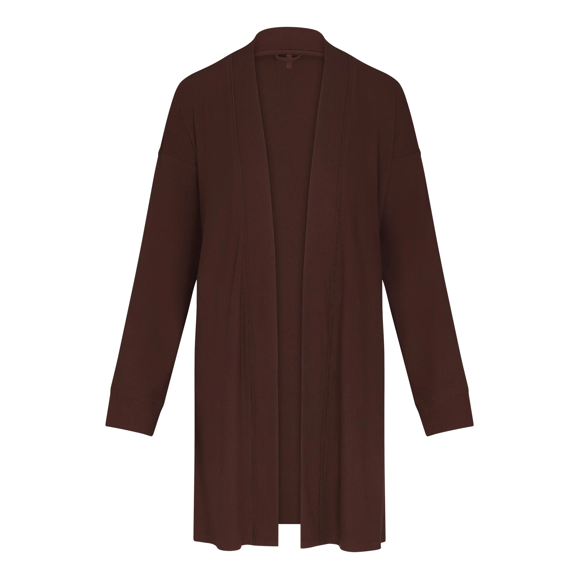 SOFT LOUNGE ROBE | COCOA - Image 5