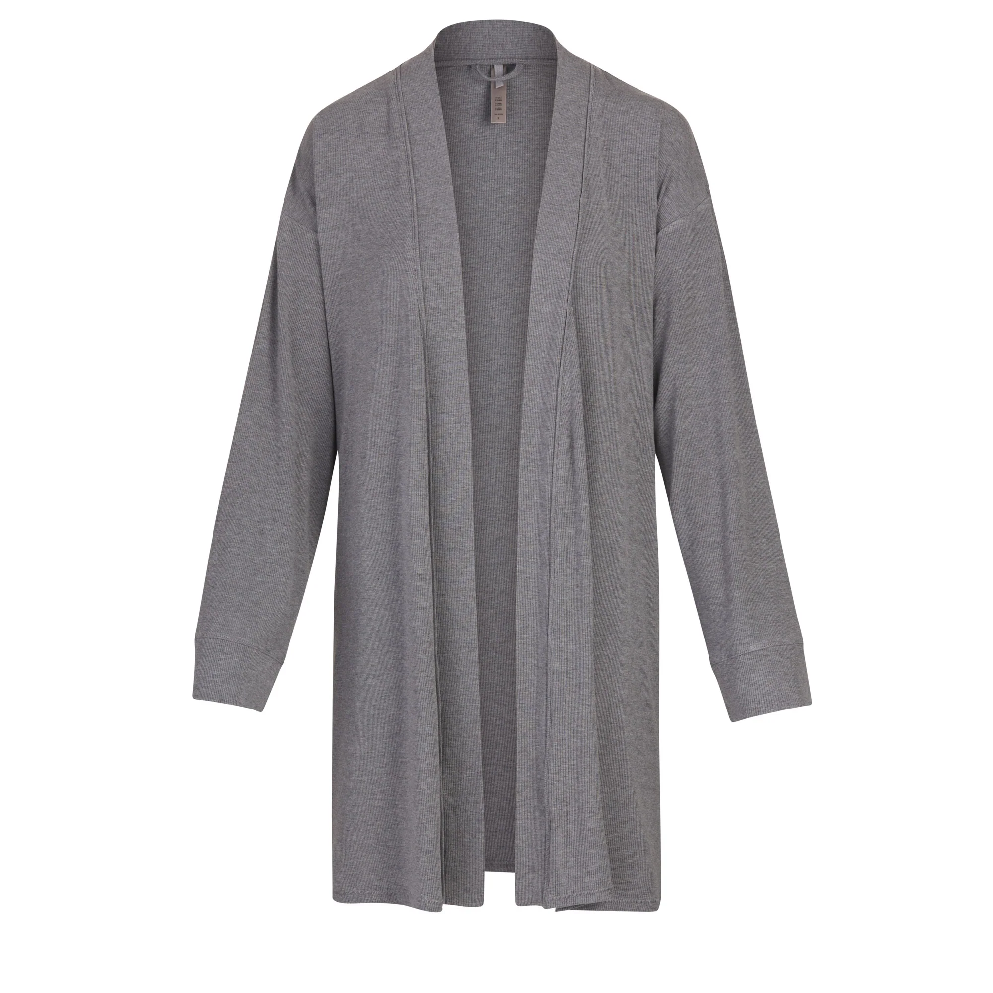 SOFT LOUNGE ROBE | HEATHER GREY - Image 7
