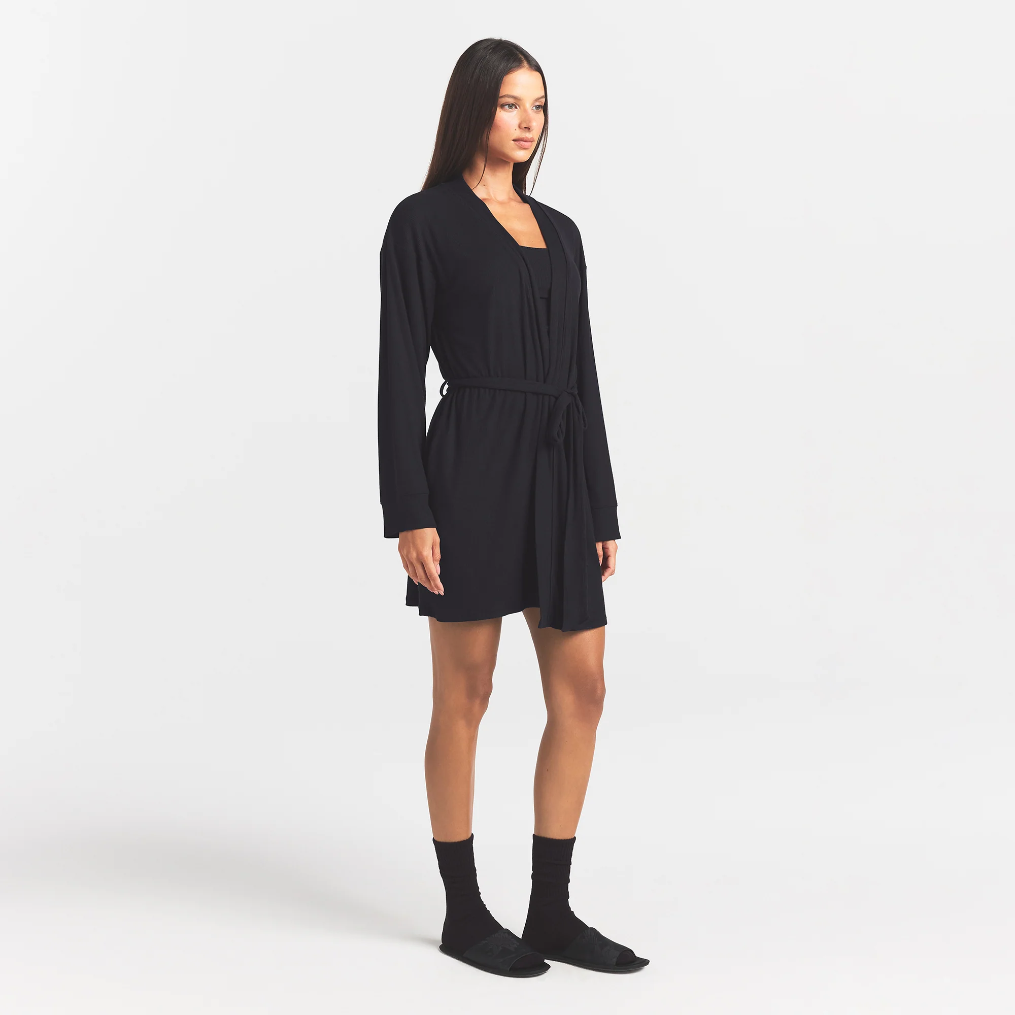 SOFT LOUNGE ROBE | ONYX - Image 3