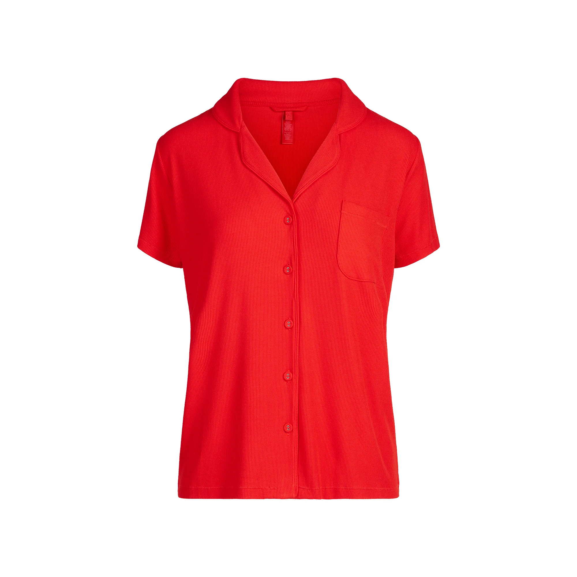 SOFT LOUNGE SHORT SLEEP SET | CHERRY - Image 5