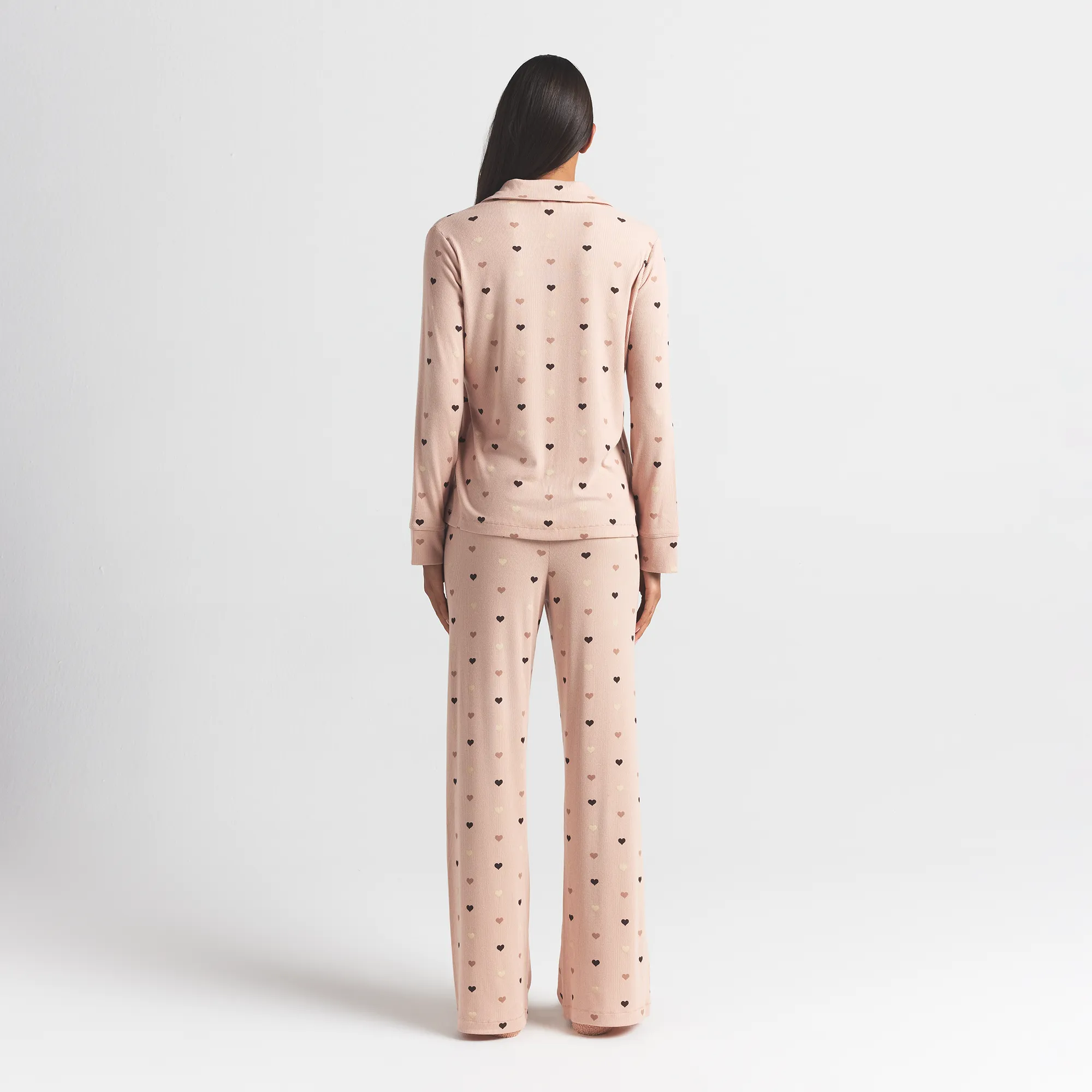 SOFT LOUNGE SLEEP SET | MICA MINI HEART HALFDROP - Image 5