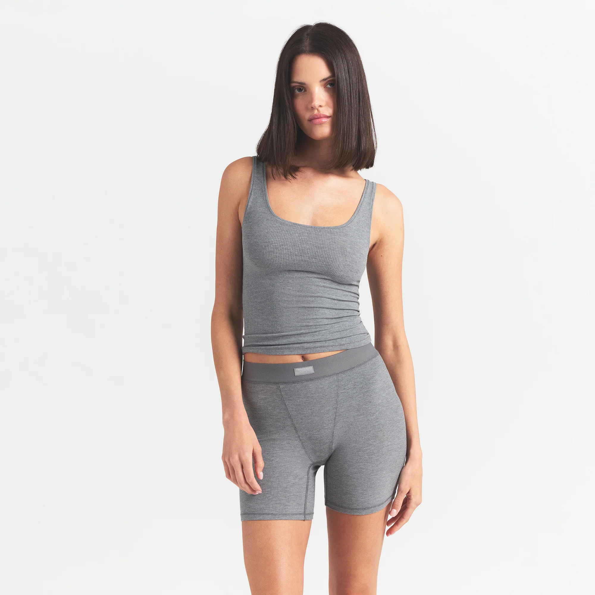 SOFT LOUNGE TANK | HEATHER GREY - Image 3