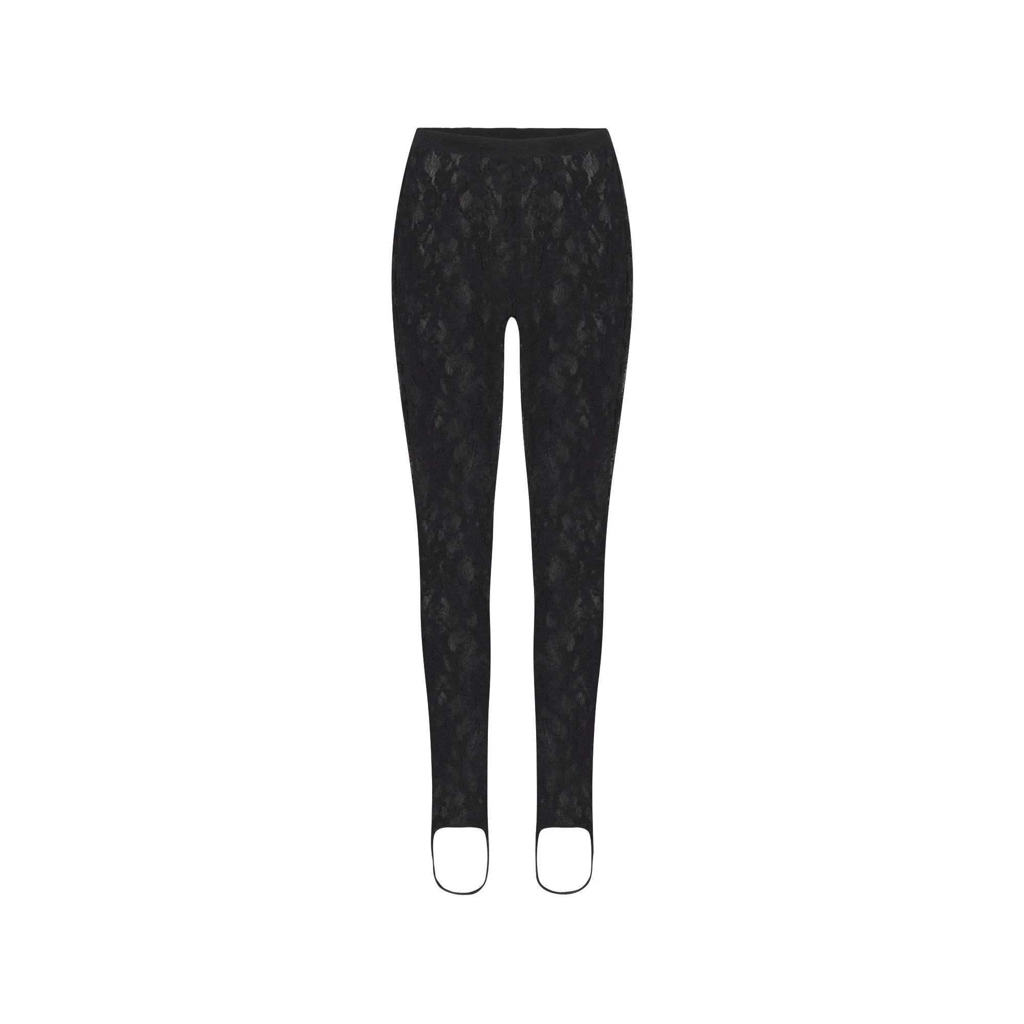 STRETCH LACE STIRRUP LEGGING | SOOT