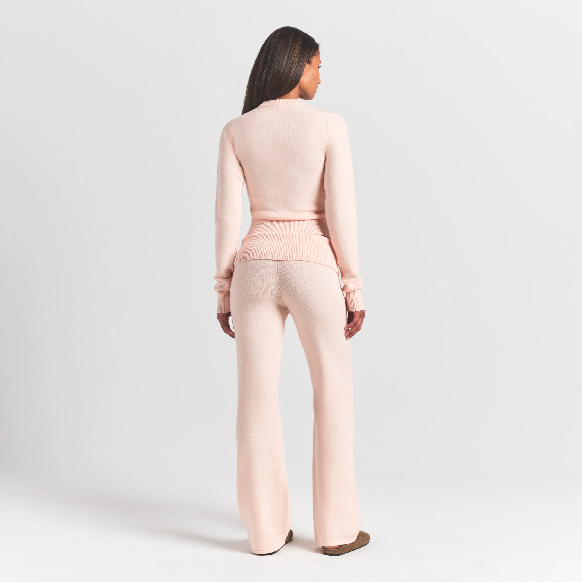 SWEATER KNITS FOLDOVER PANT | PRIMROSE - Image 4