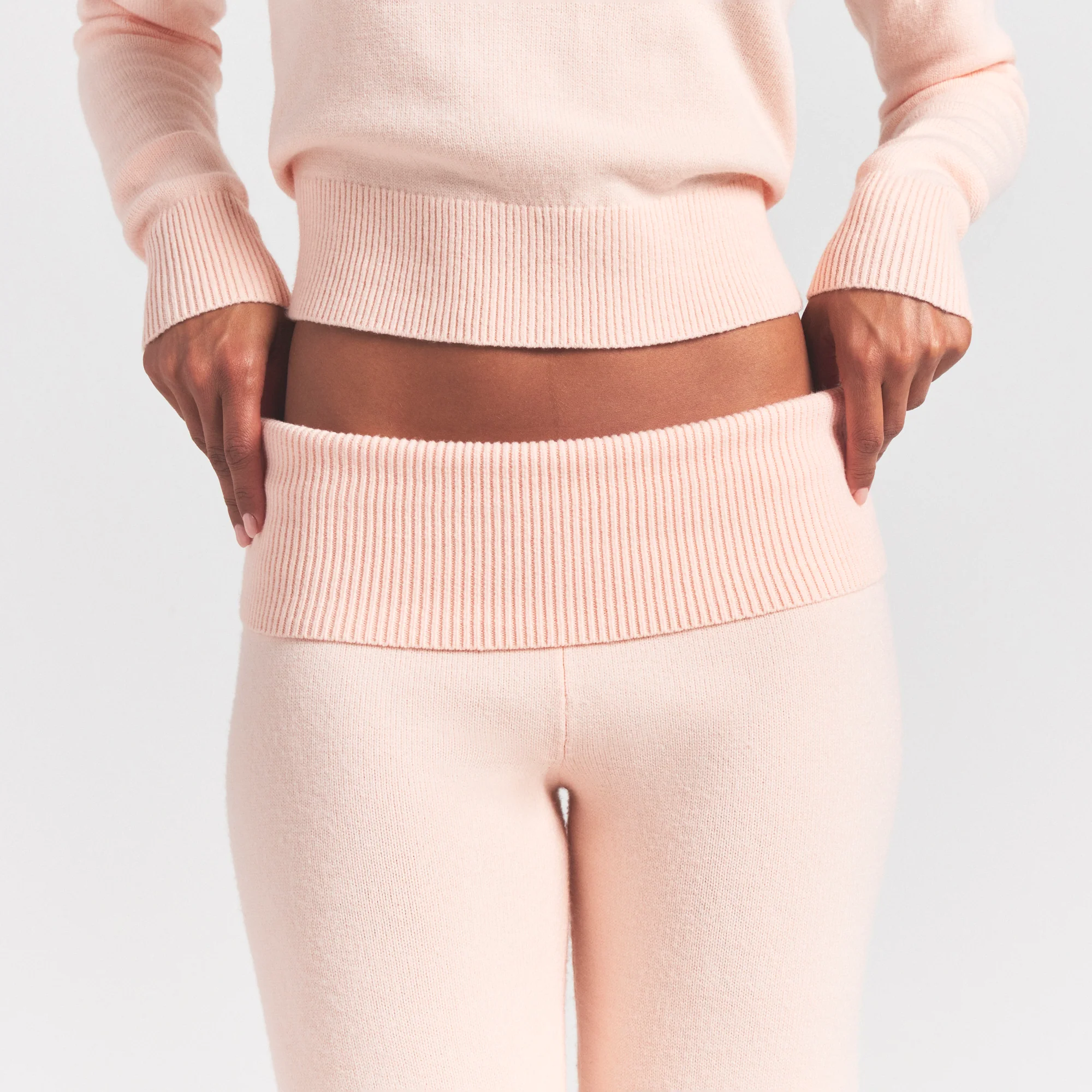 SWEATER KNITS FOLDOVER PANT | PRIMROSE - Image 5