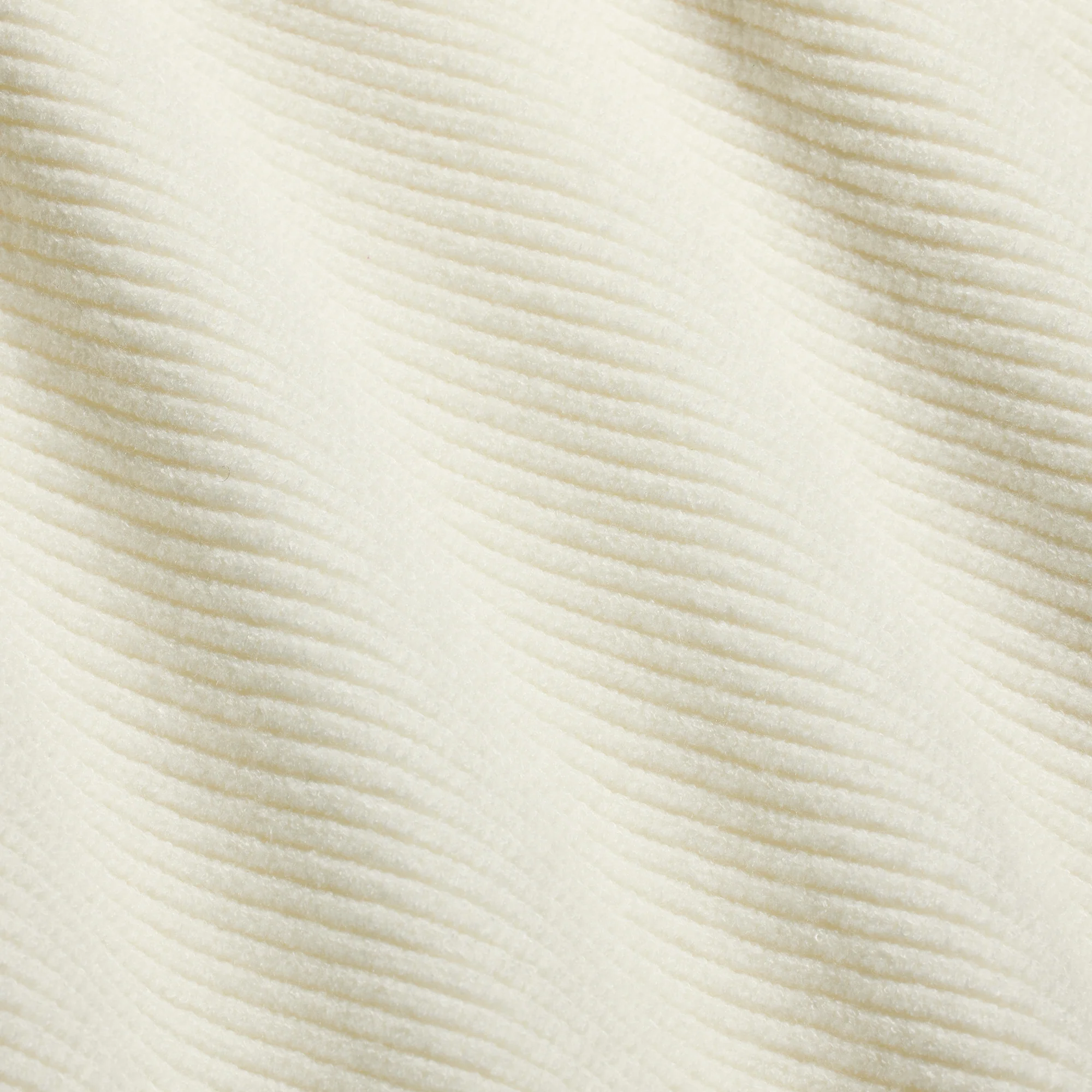 SWEATER KNITS RIBBED MOCK NECK ZIP UP | IVORY - Image 7