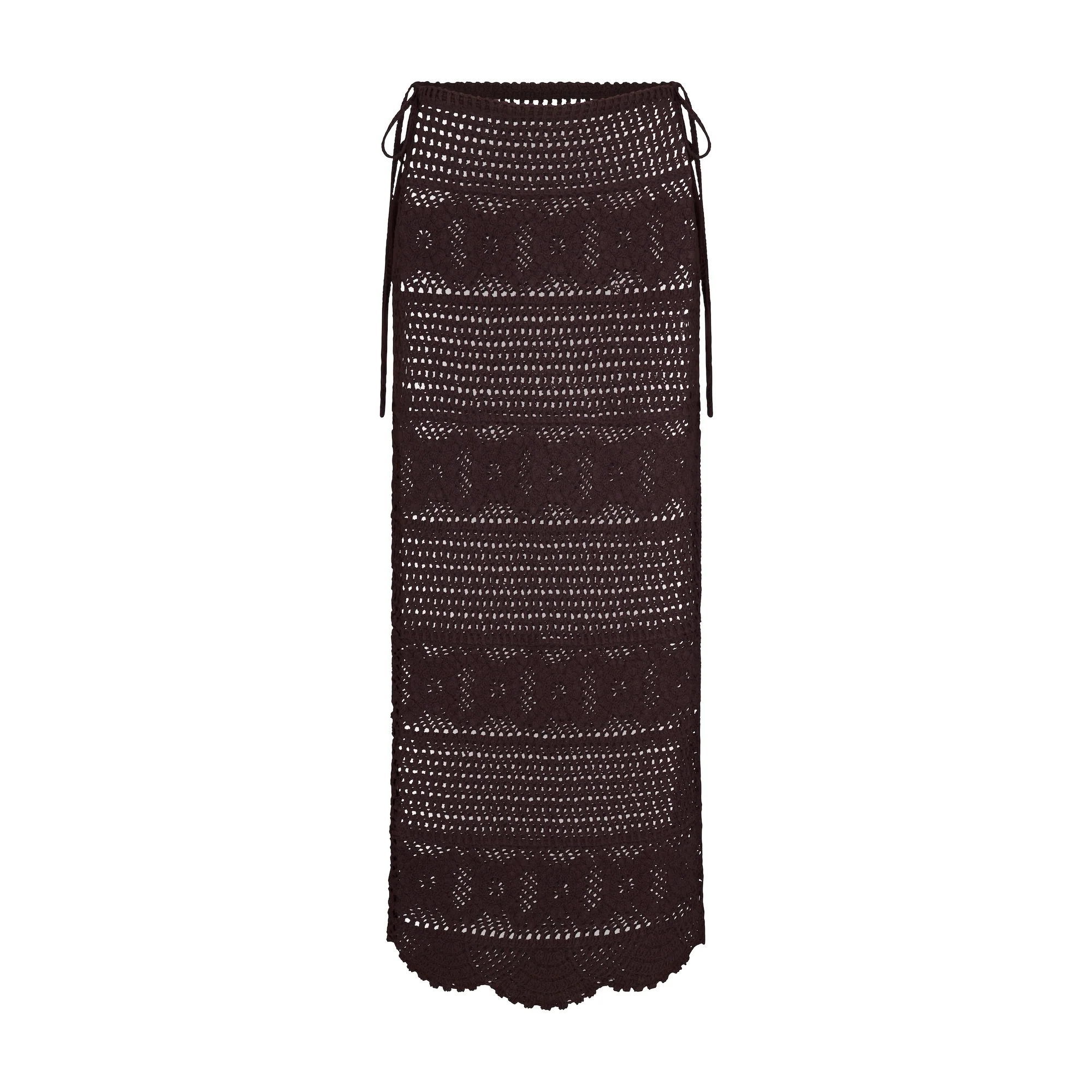 SWIM COVER-UPS CROCHET LONG SKIRT | PHOENIX