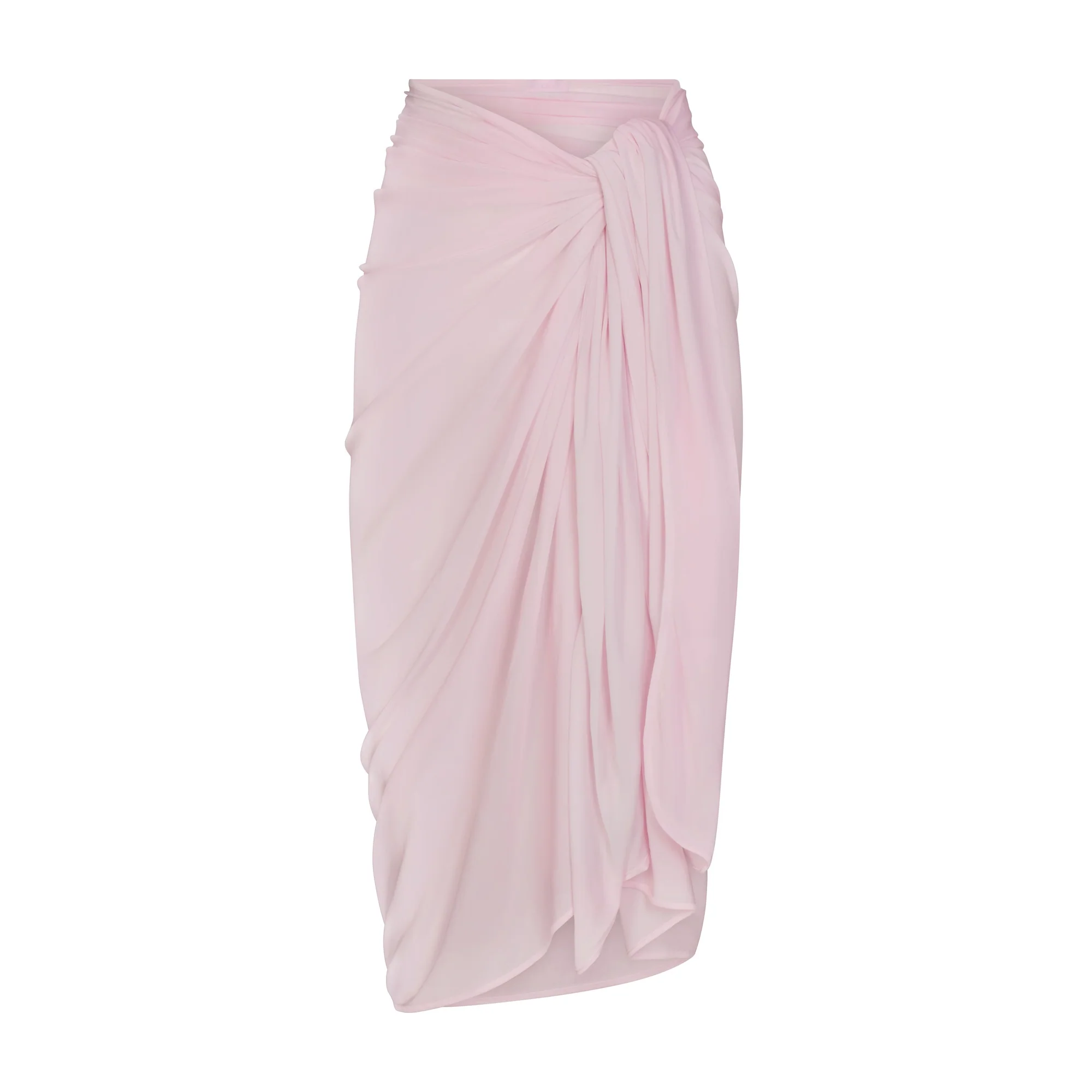 SWIM COVER-UPS SHEER SARONG | SOFT BLUSH