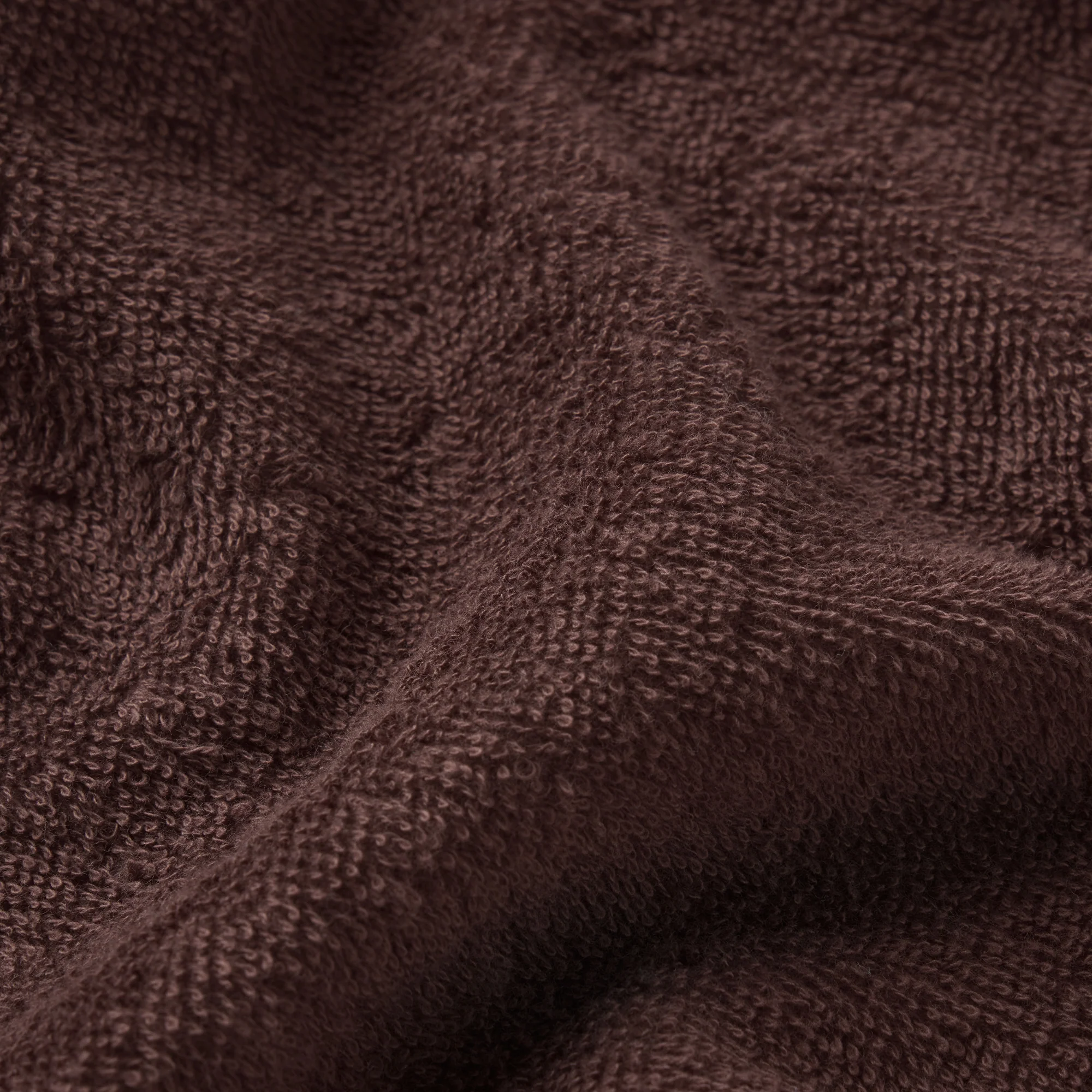TERRY COVER-UPS OVERSIZED HOODIE | DARK SEPIA - Image 6
