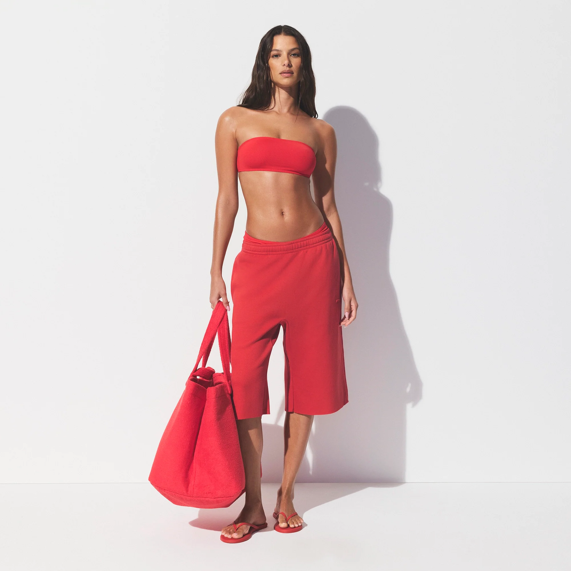 TERRY JUMBO TOTE | CARMINE - Image 2