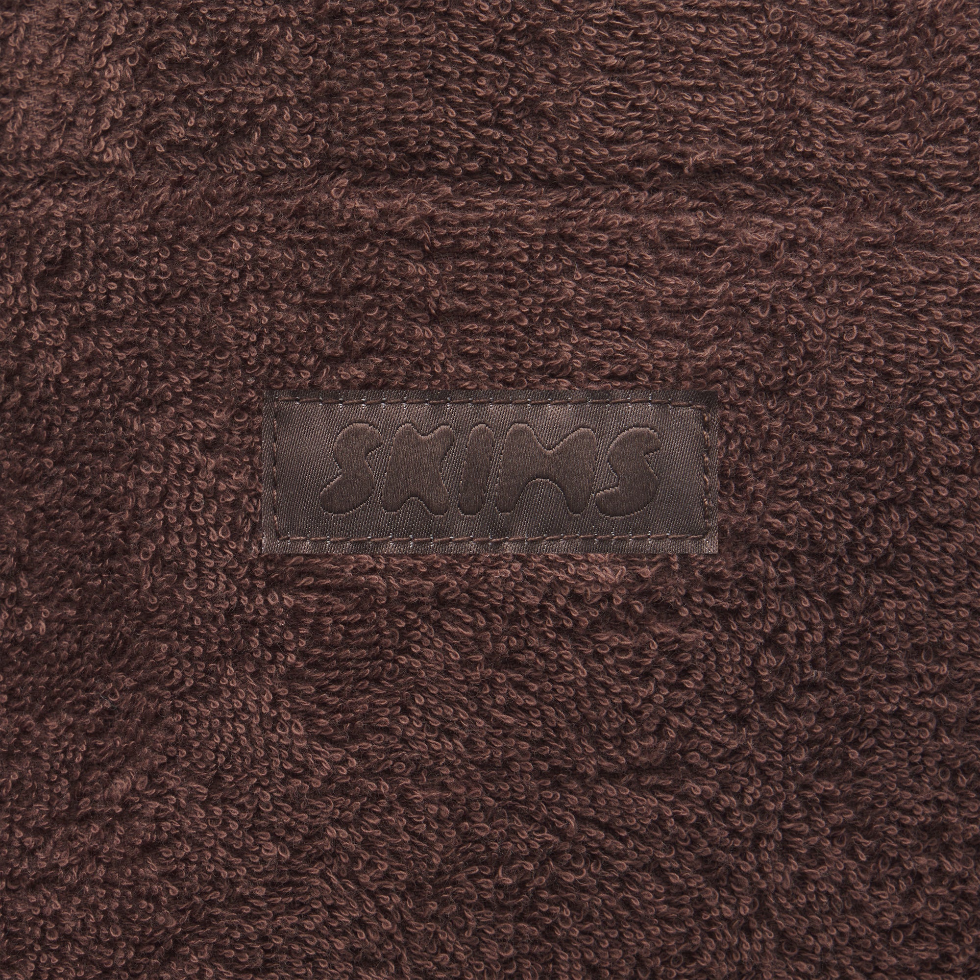 TERRY JUMBO TOTE | DARK SEPIA - Image 4
