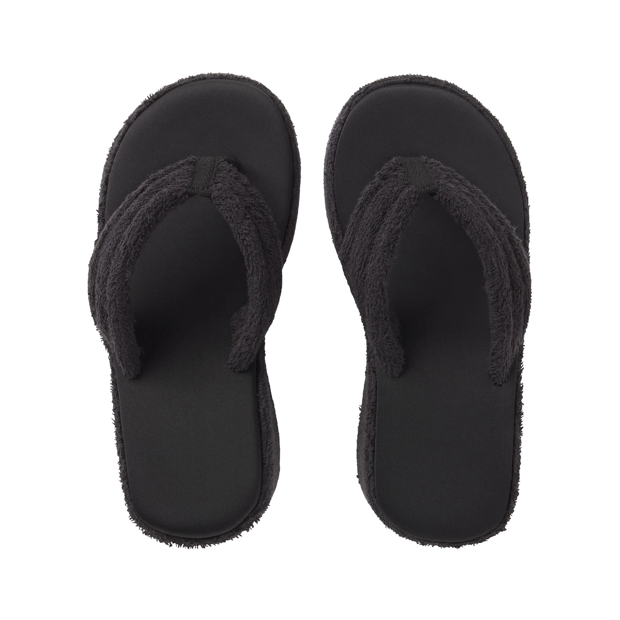 TERRY PLATFORM SANDAL | ONYX - Image 5
